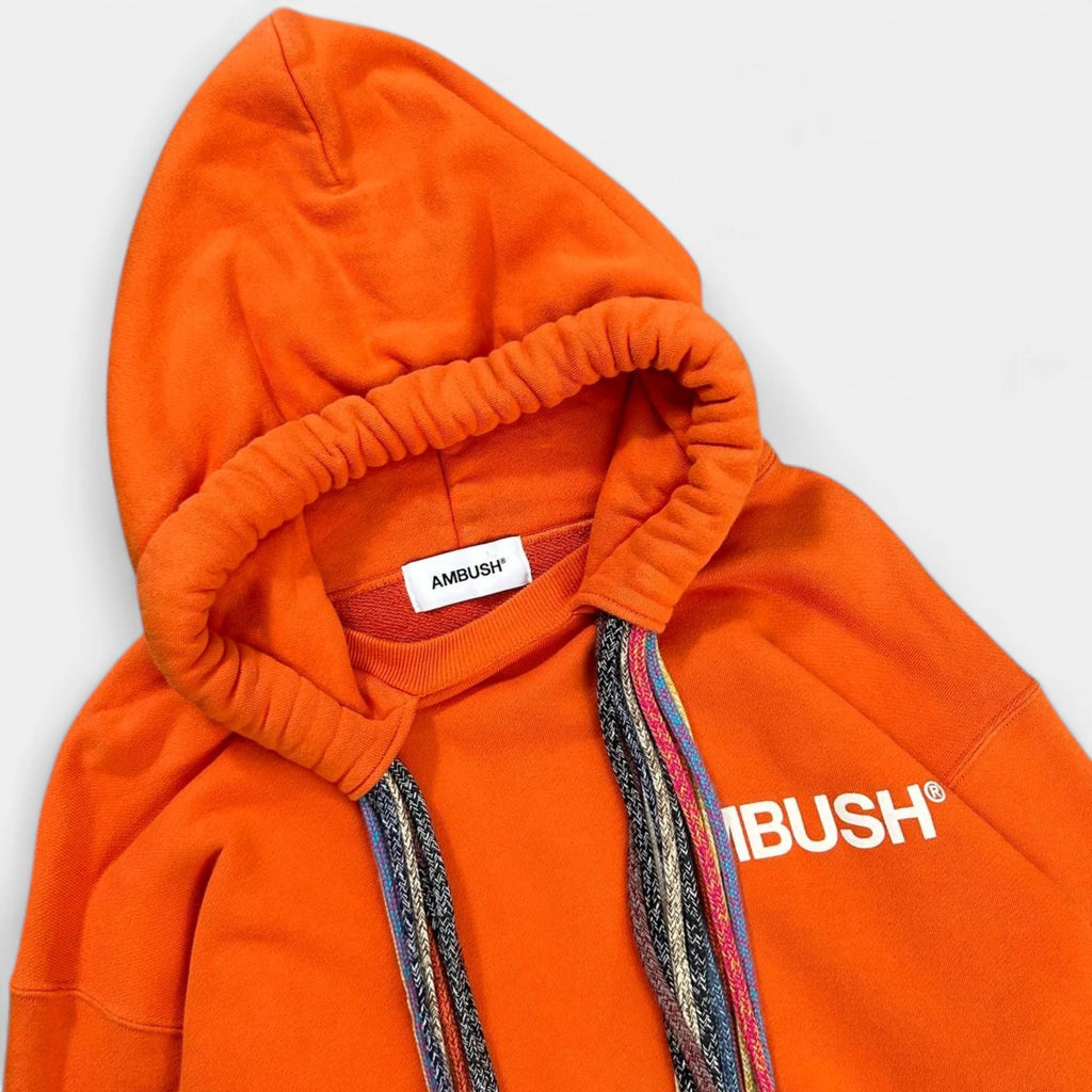 Ambush Mega Laces Orange Hoodie