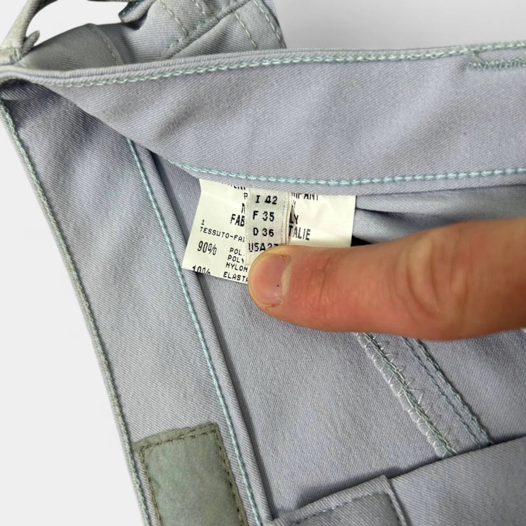 Marithé + François Girbaud Technical Violet Pants