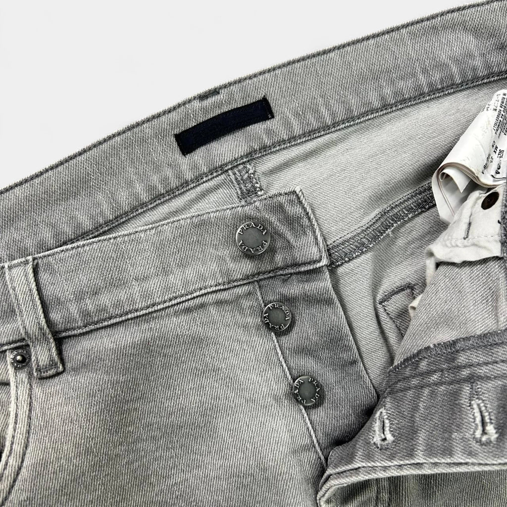 Prada Grey Skinny Jeans