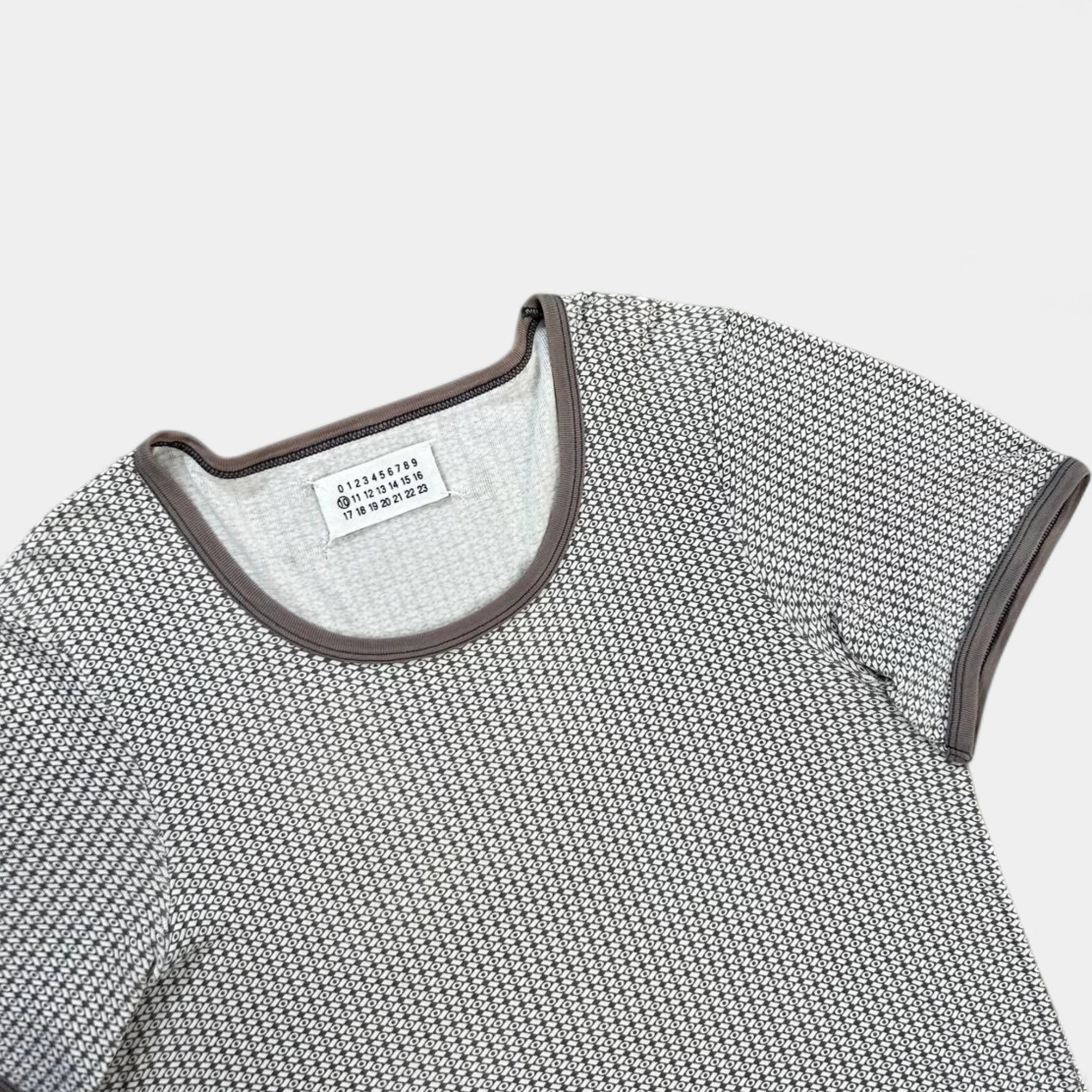 Maison Margiela MM10 Classic Brown Pattern T-Shirt