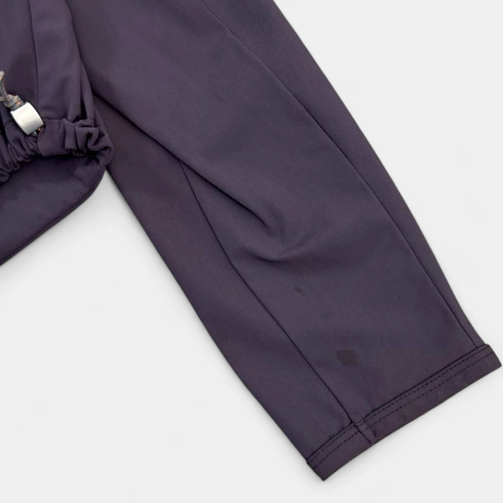 Marithé + François Girbaud Technical Burgundy Cardigan Jacket