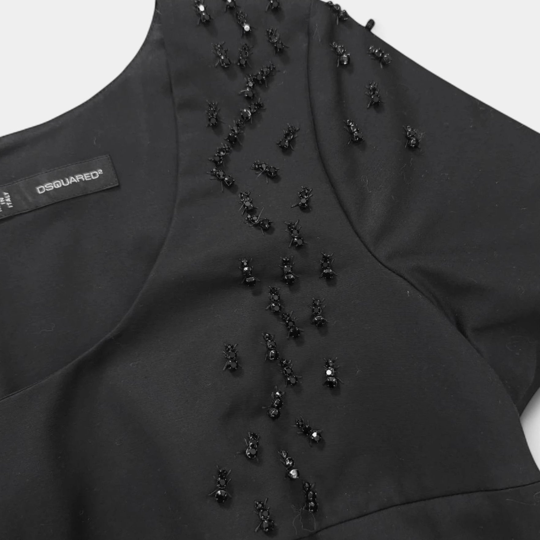 Dsquared2 "Ants" Beaded Embellished Dress