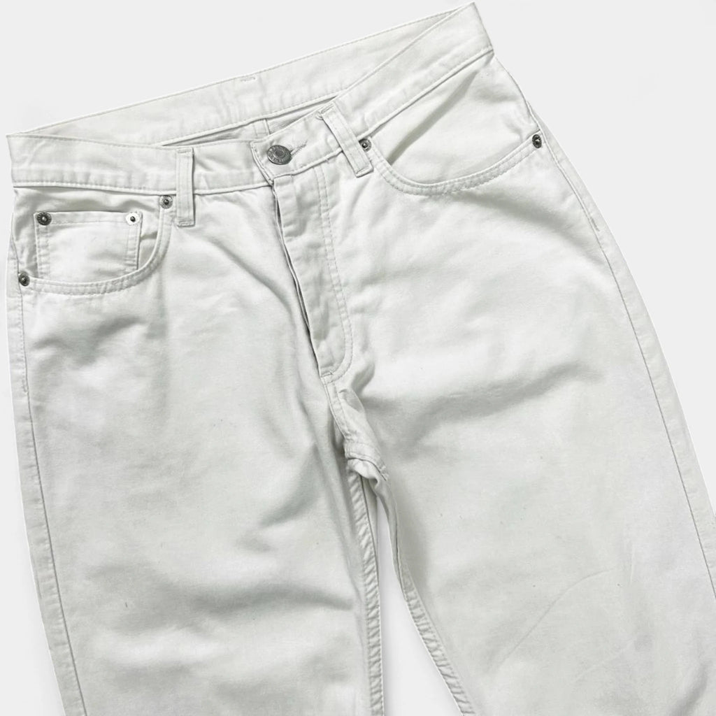 Helmut Lang 1998 Minimalist Straight Leg Cotton Pants