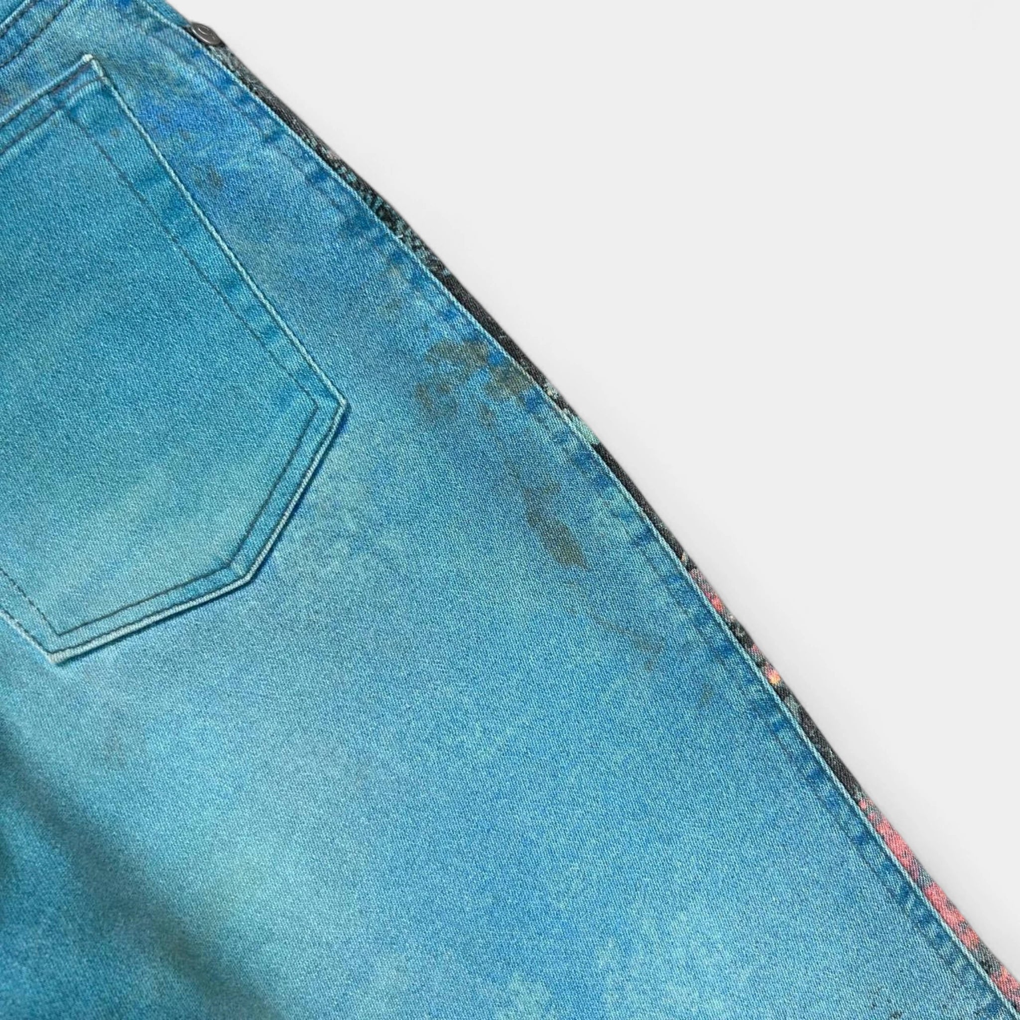 Cavalli 1998 Coral Reef Turquoise Jeans