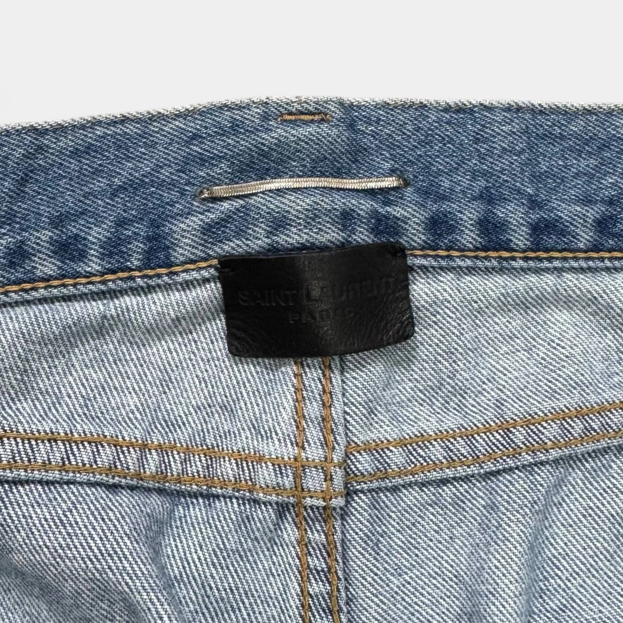 Saint Laurent 2022 Straight-Leg Denim Jeans