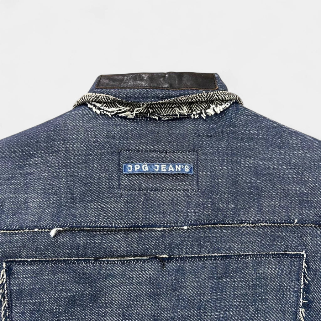 Jean Paul Gaultier 90's Denim Magnet Jacket