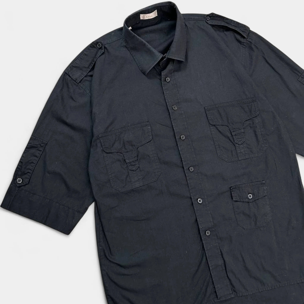 Dior Homme 2005 Black Cargo Shirt