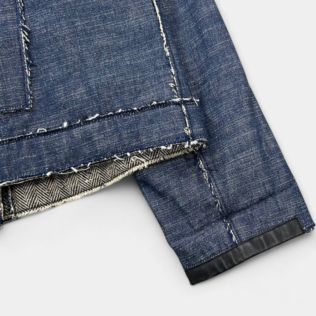 Jean Paul Gaultier 90's Denim Magnet Jacket
