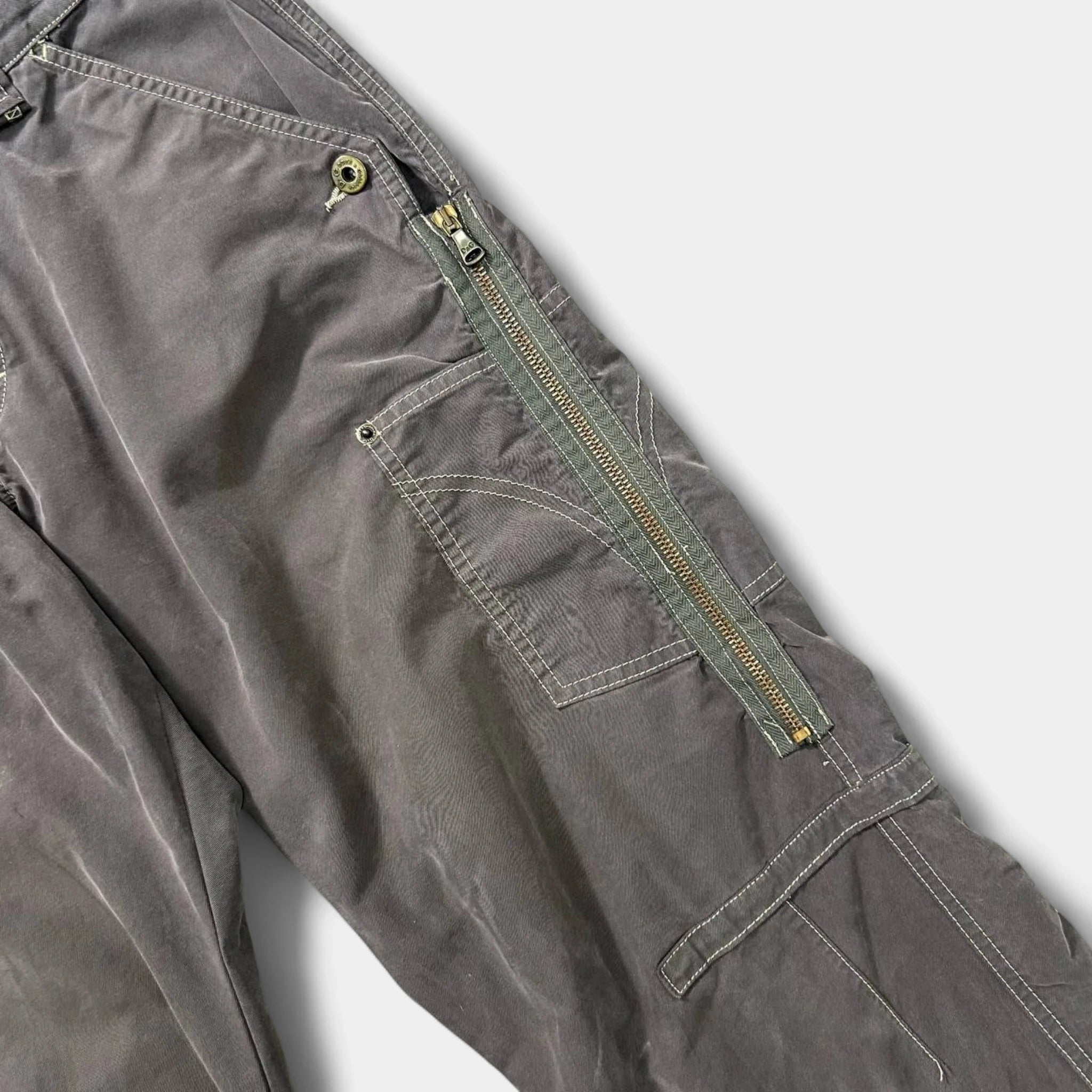 Dolce & Gabbana 2000s Brown Cargo Pants