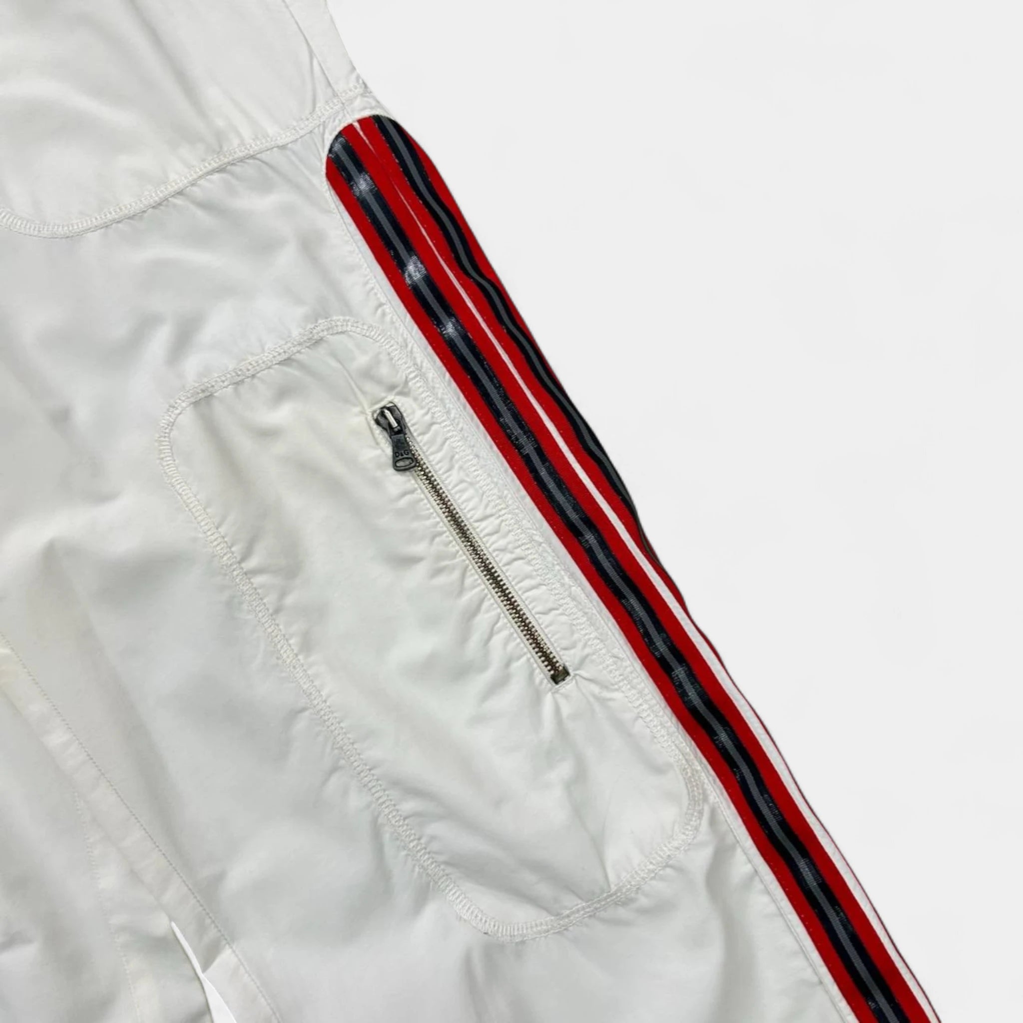 Dolce & Gabbana Track Pants White Nylon