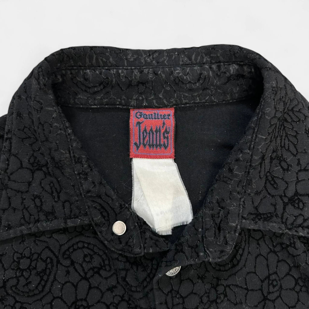 Jean Paul Gaultier Vintage Black Printed Shirt