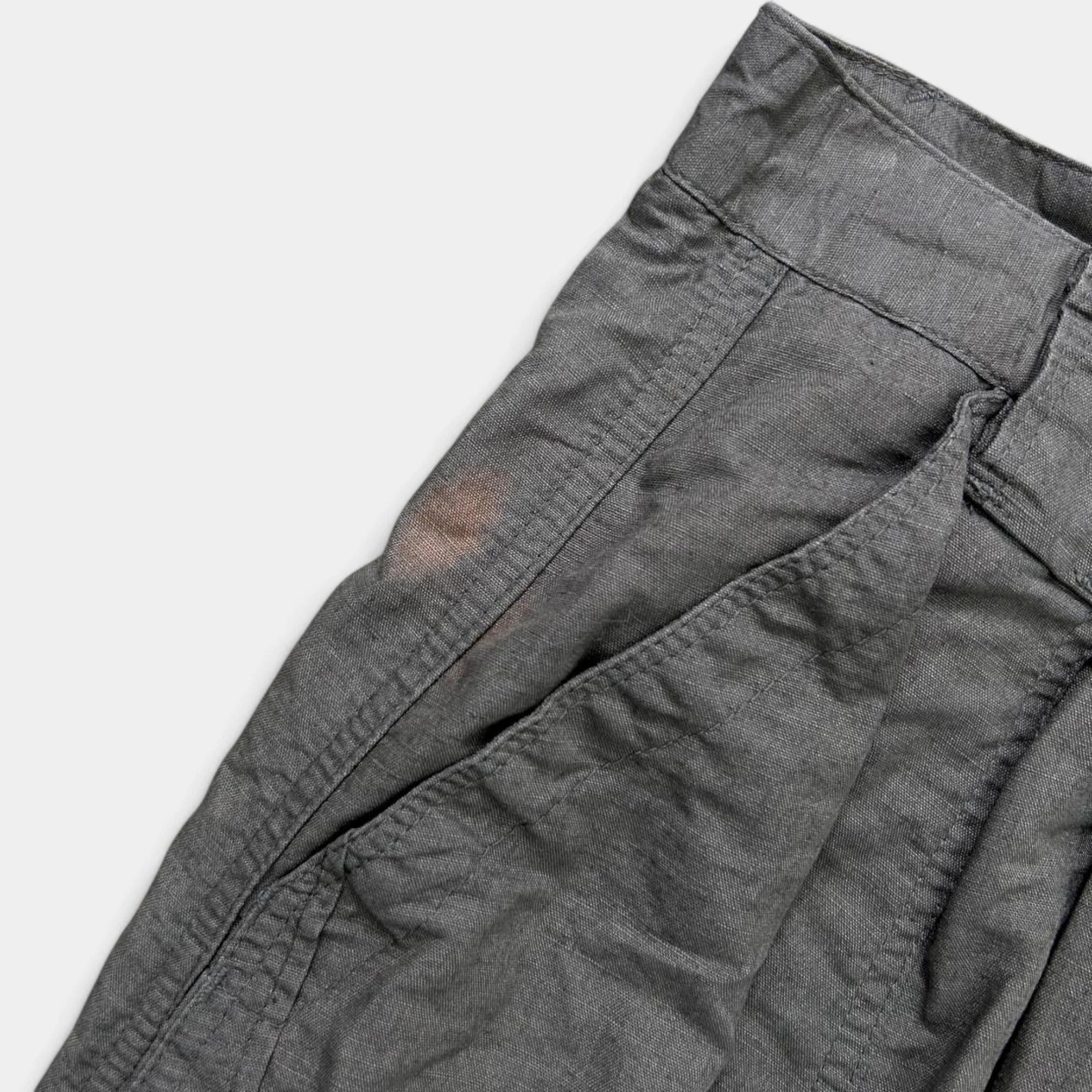 Marithé + François Girbaud Lightweight Grey Bombacho Pants