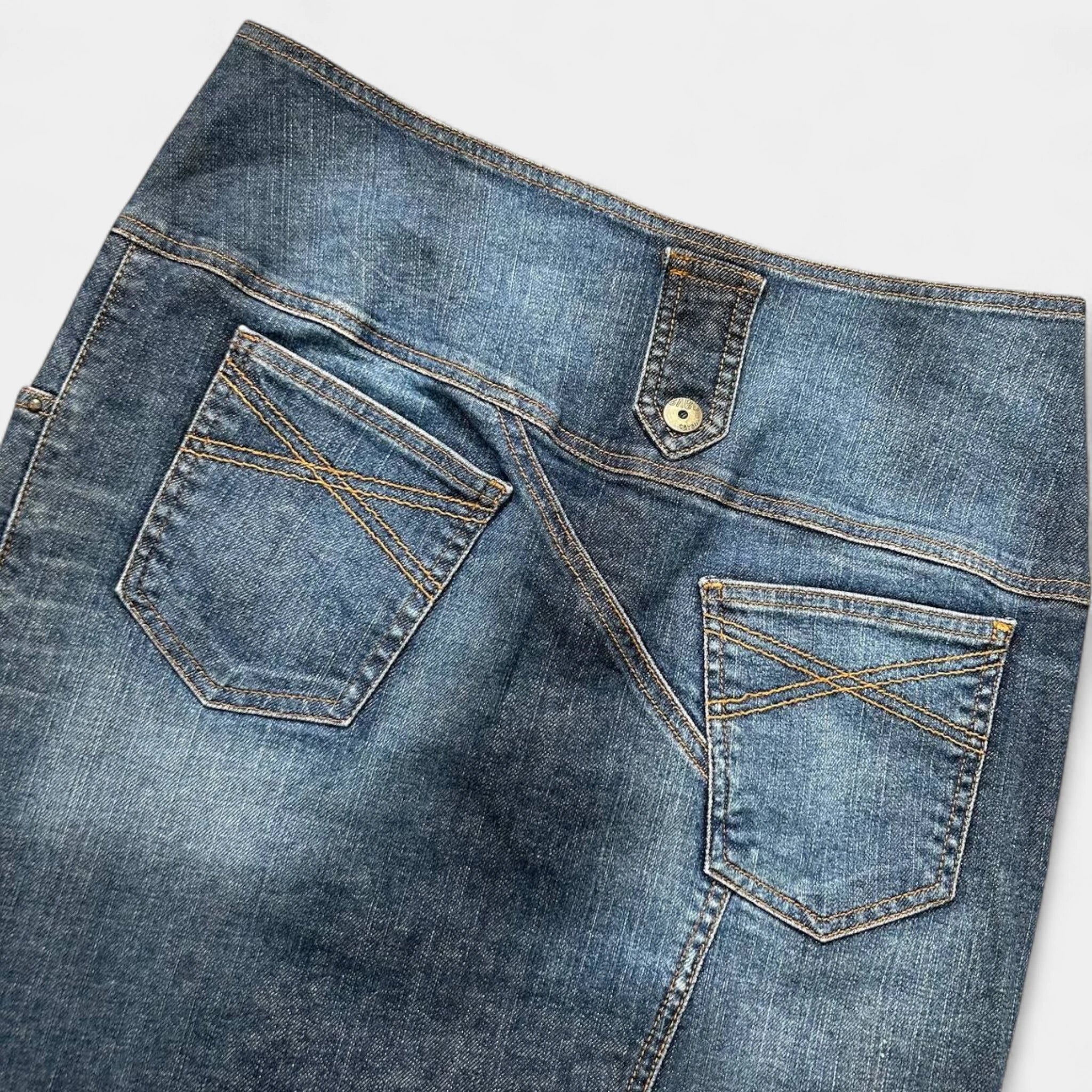 Just Cavalli Vintage Asymmetric Pocket Skirt