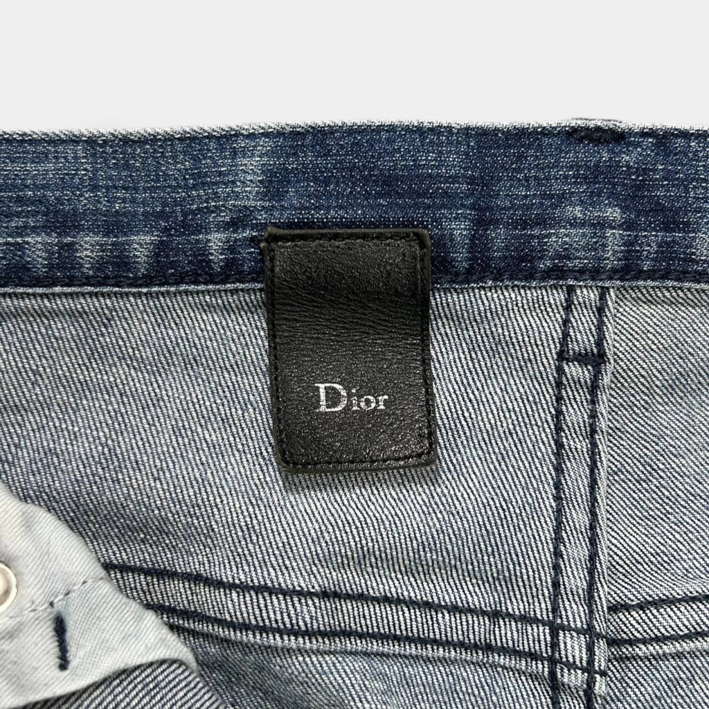 Dior 2000s Skinny Blue Denim Jeans