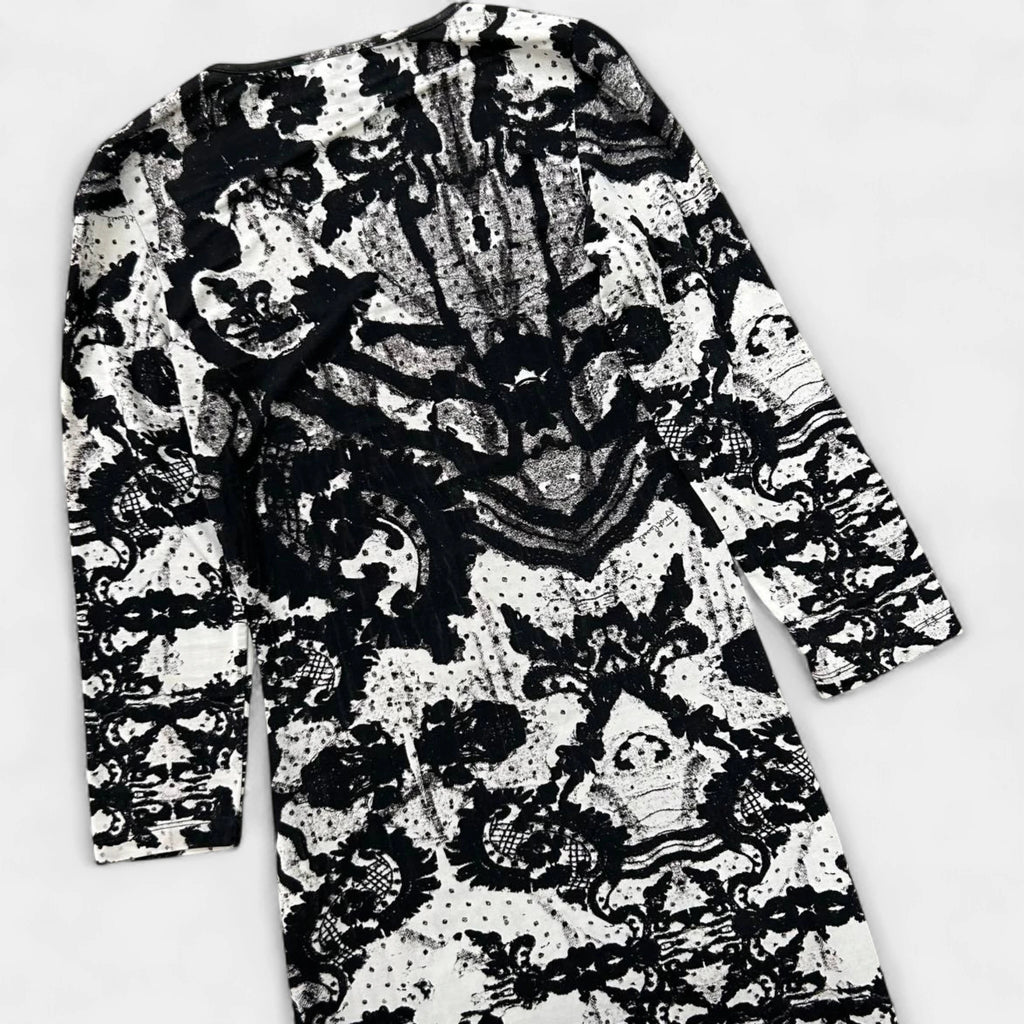 Just Cavalli Brushstroke Print Dress