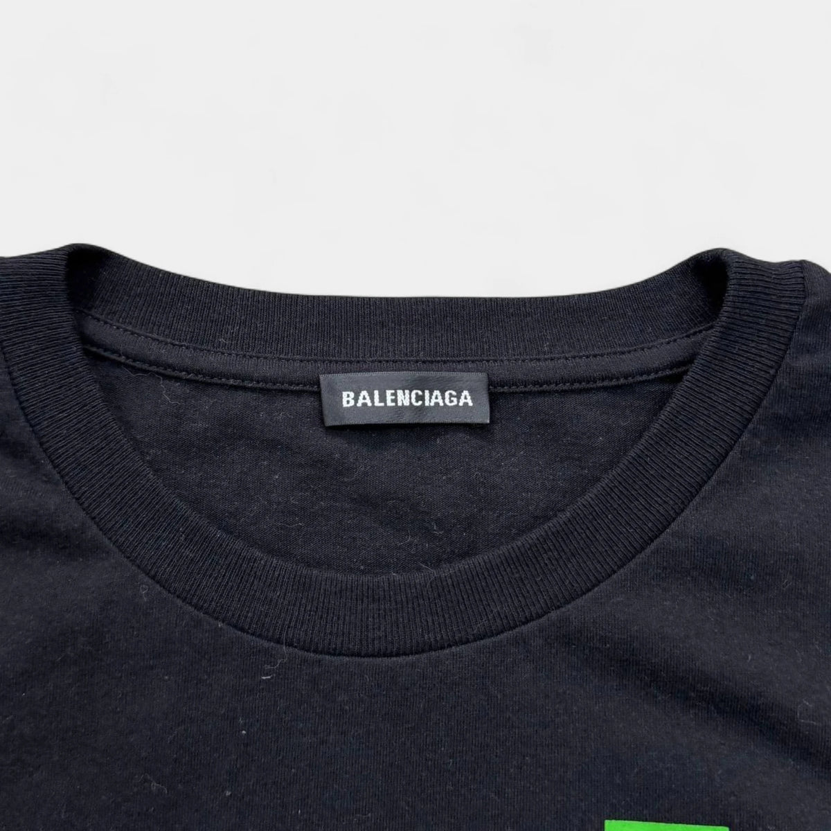 Balenciaga 2019 Eco-Leaf Logo T-Shirt