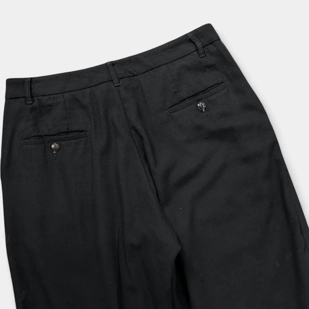 Rick Owens Cropped Drop-Crotch Trousers