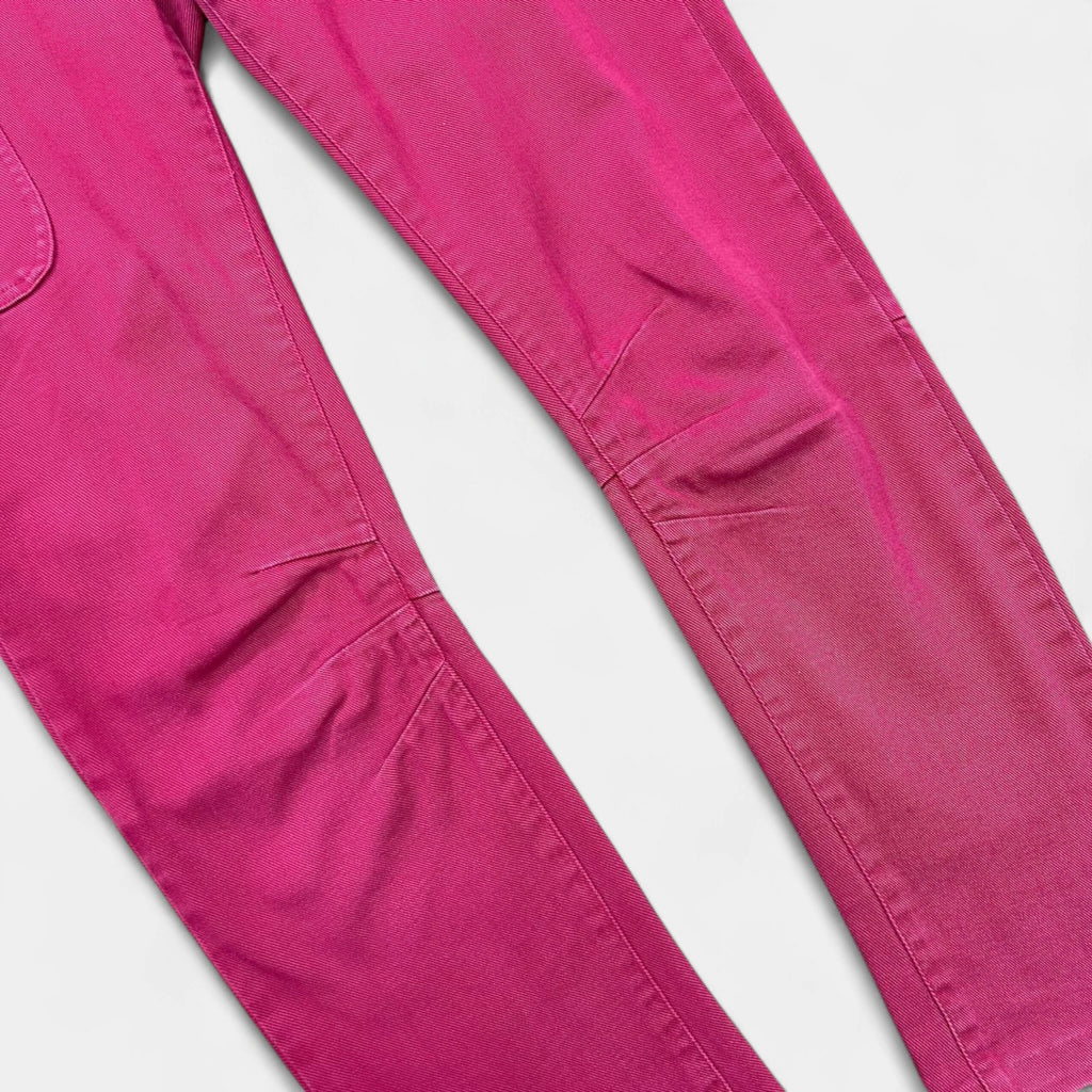 Galliano 2000's Pink Zipper Pants