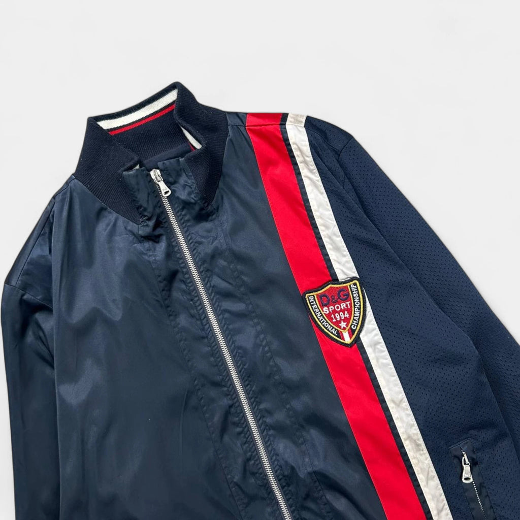 Dolce & Gabbana Sport Blue Nylon Jacket