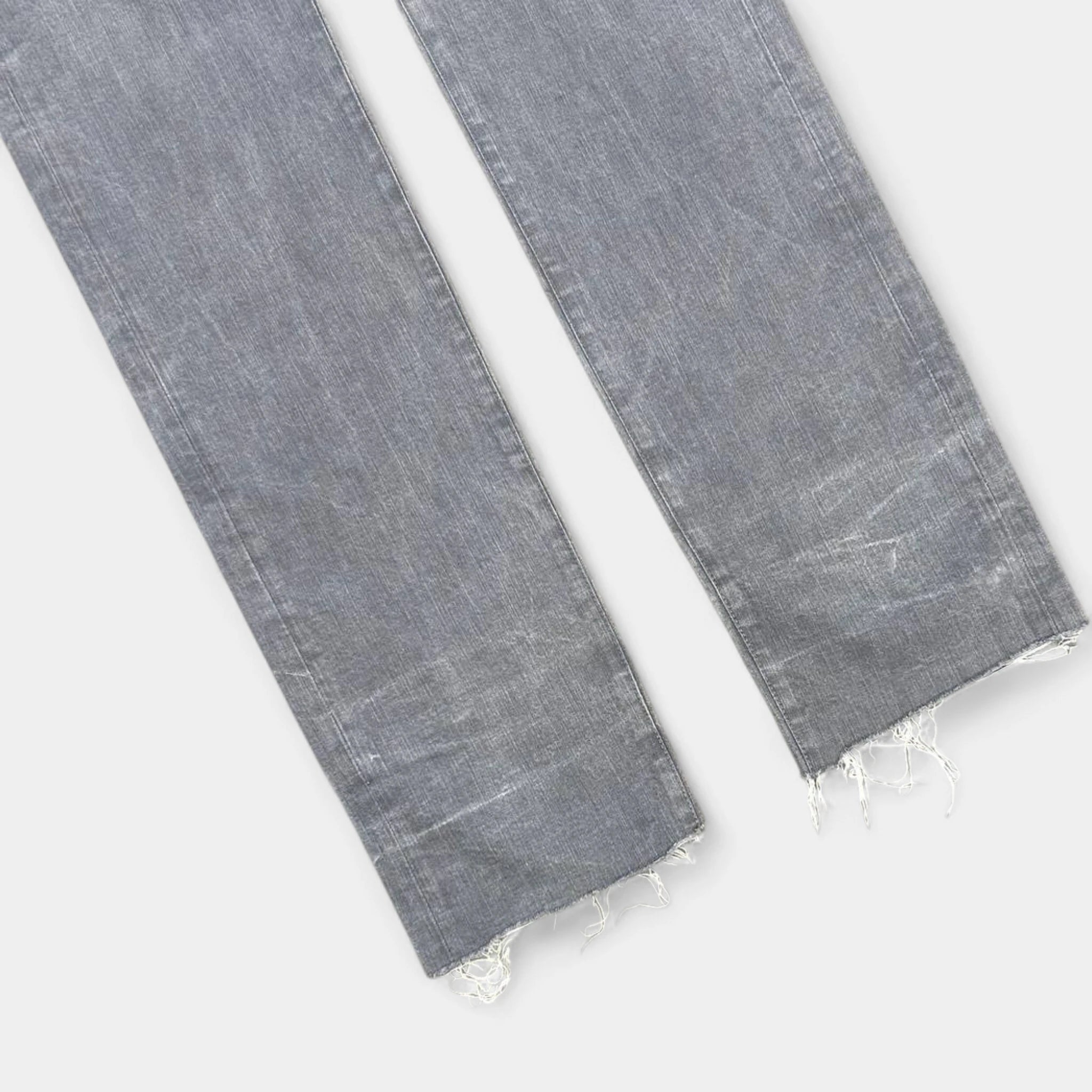 Dior Homme Hedi Slimane Grey Straight Leg Jeans