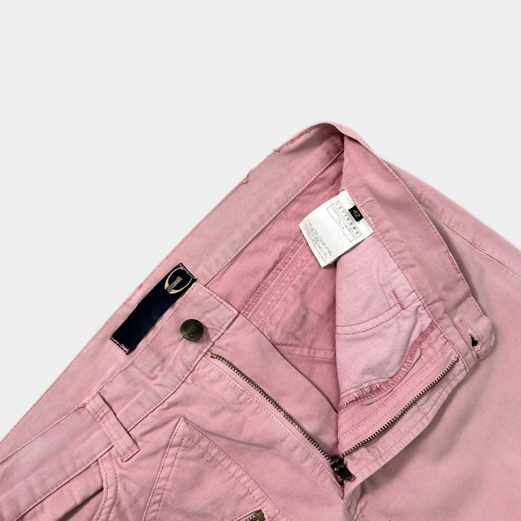 Just Cavalli 2000s Pink Cargo Pants