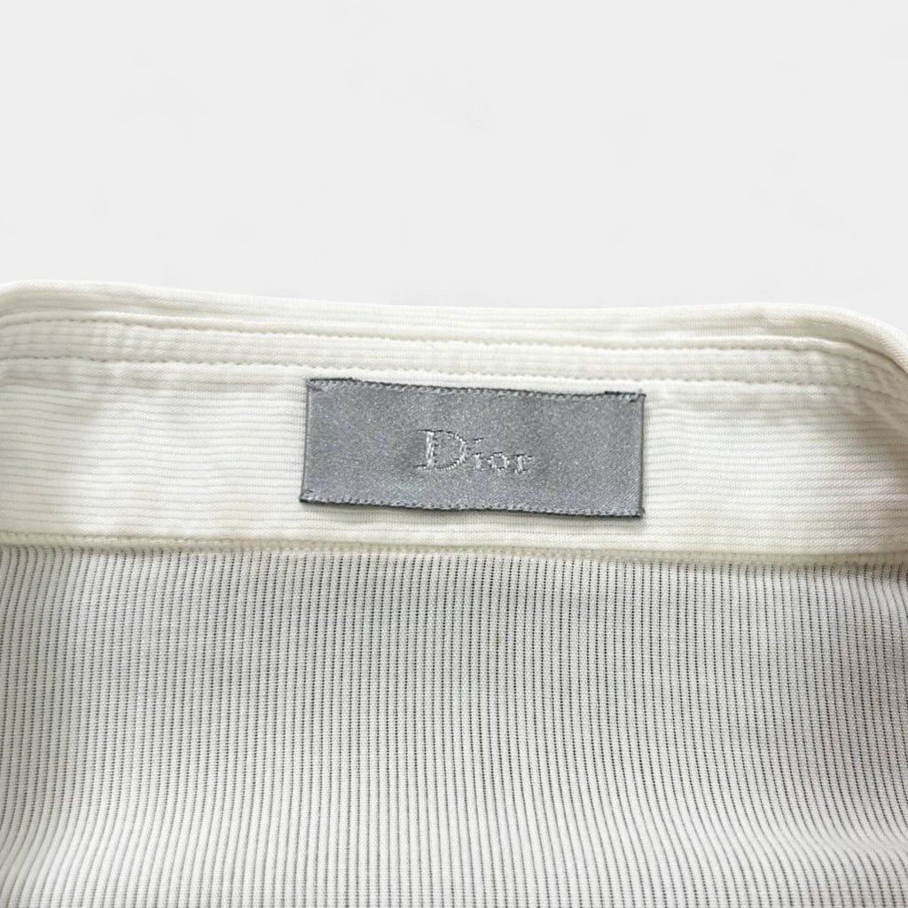 Dior Homme Abstract White Button Shirt