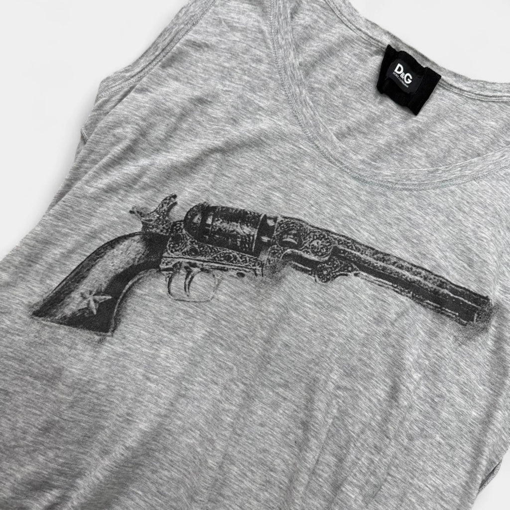 Dolce & Gabbana Pistol Tank Top