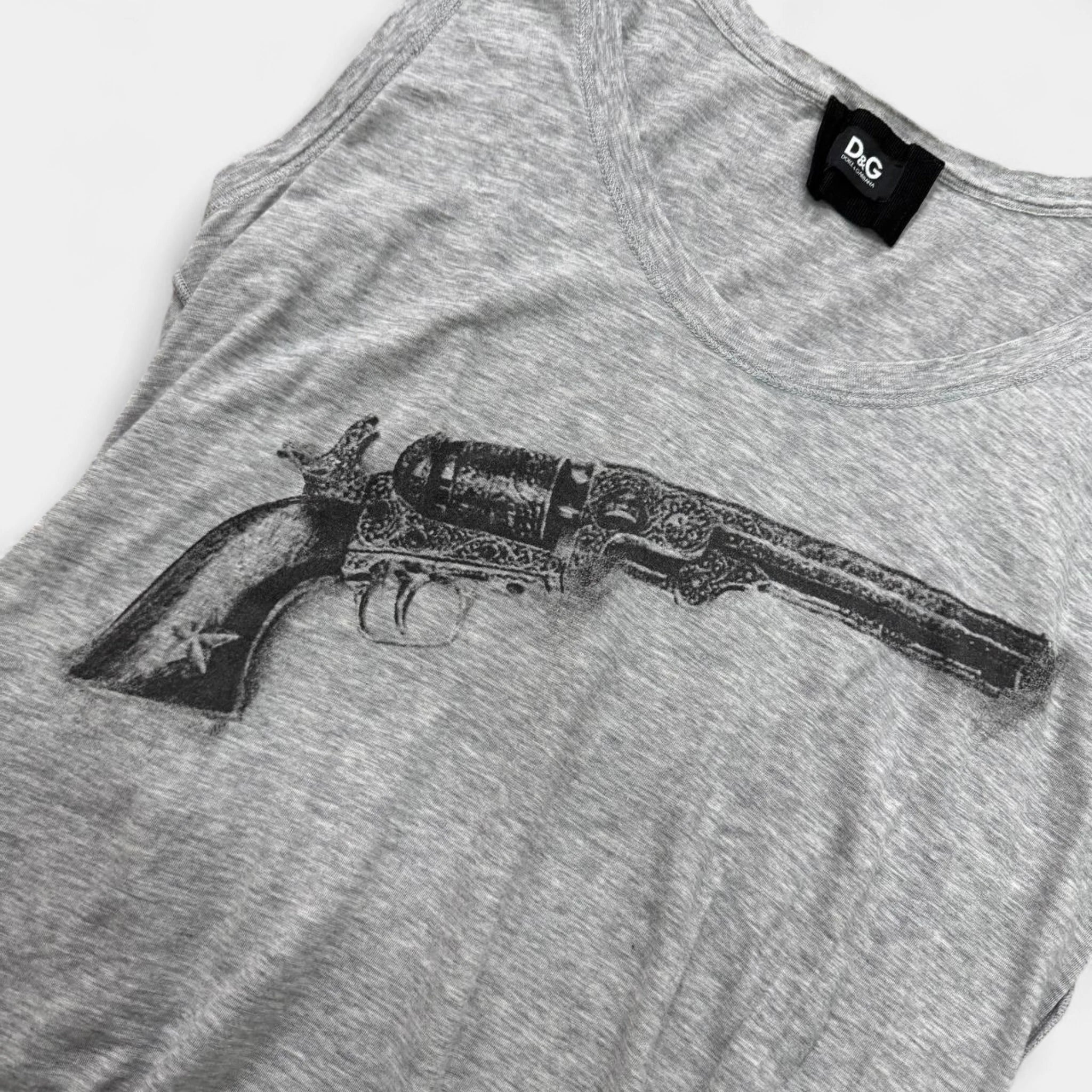 Dolce & Gabbana Pistol Tank Top