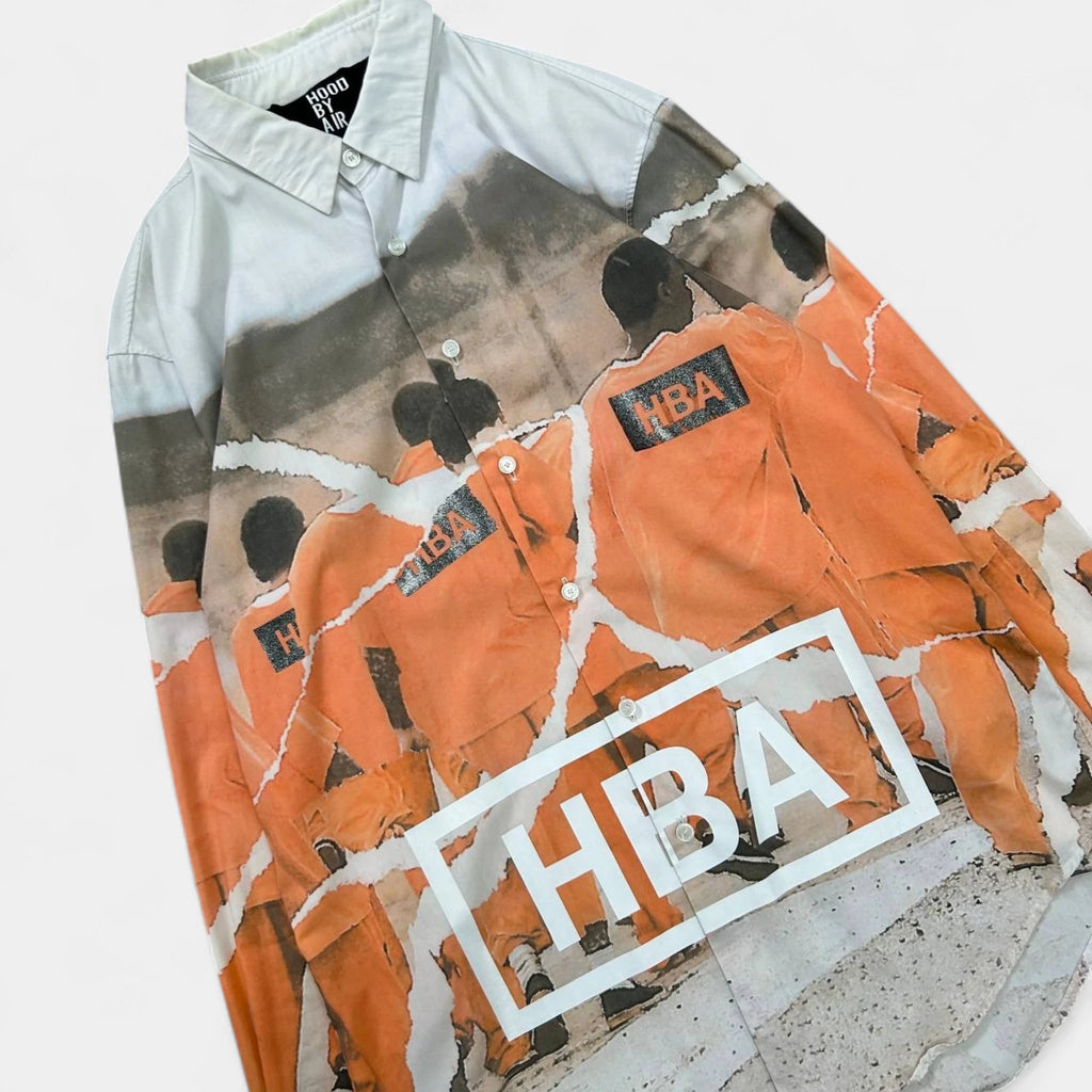 Hood By Air (HBA) FW14 Prisoner Button Shirt
