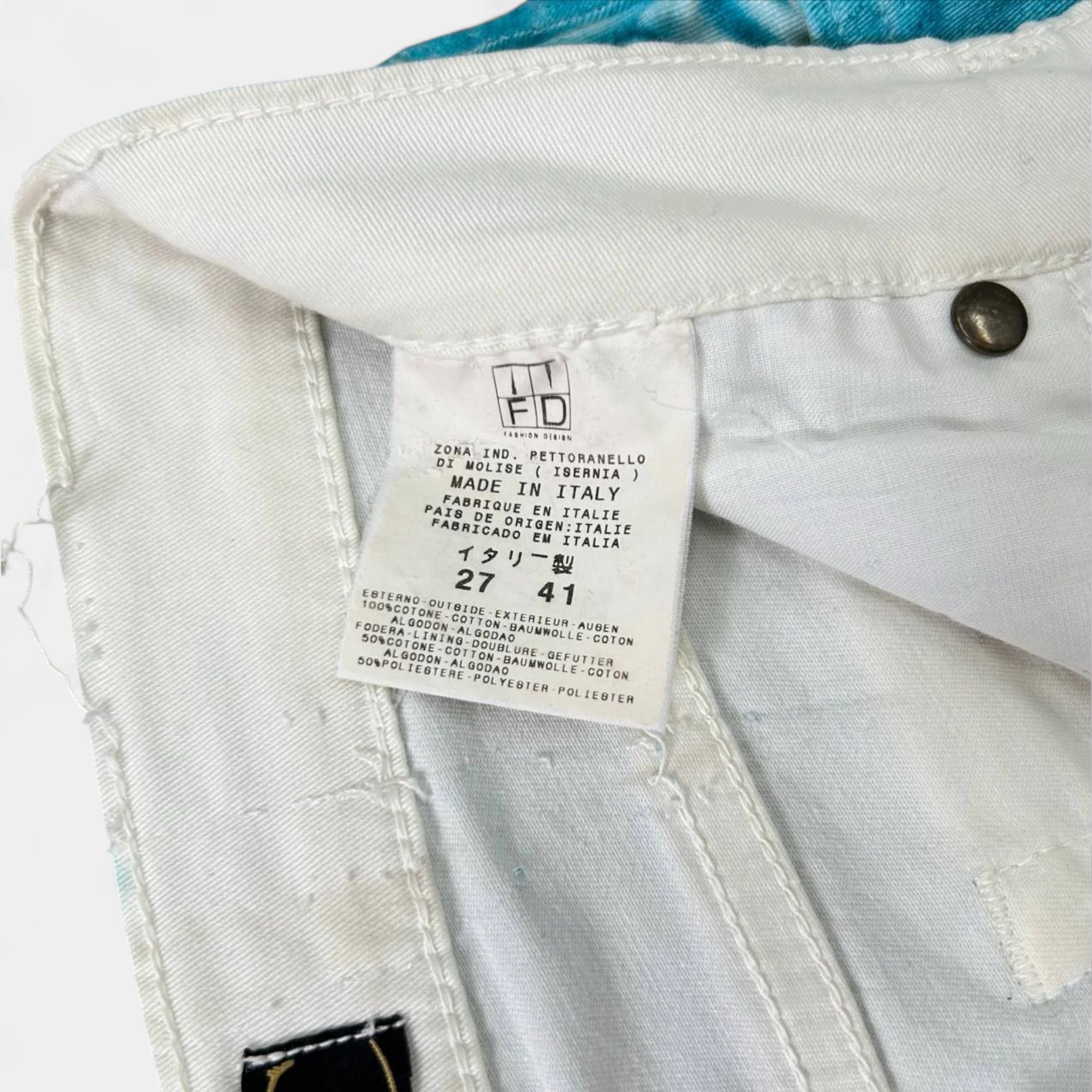 Just Cavalli Flared Blue Denim Jeans