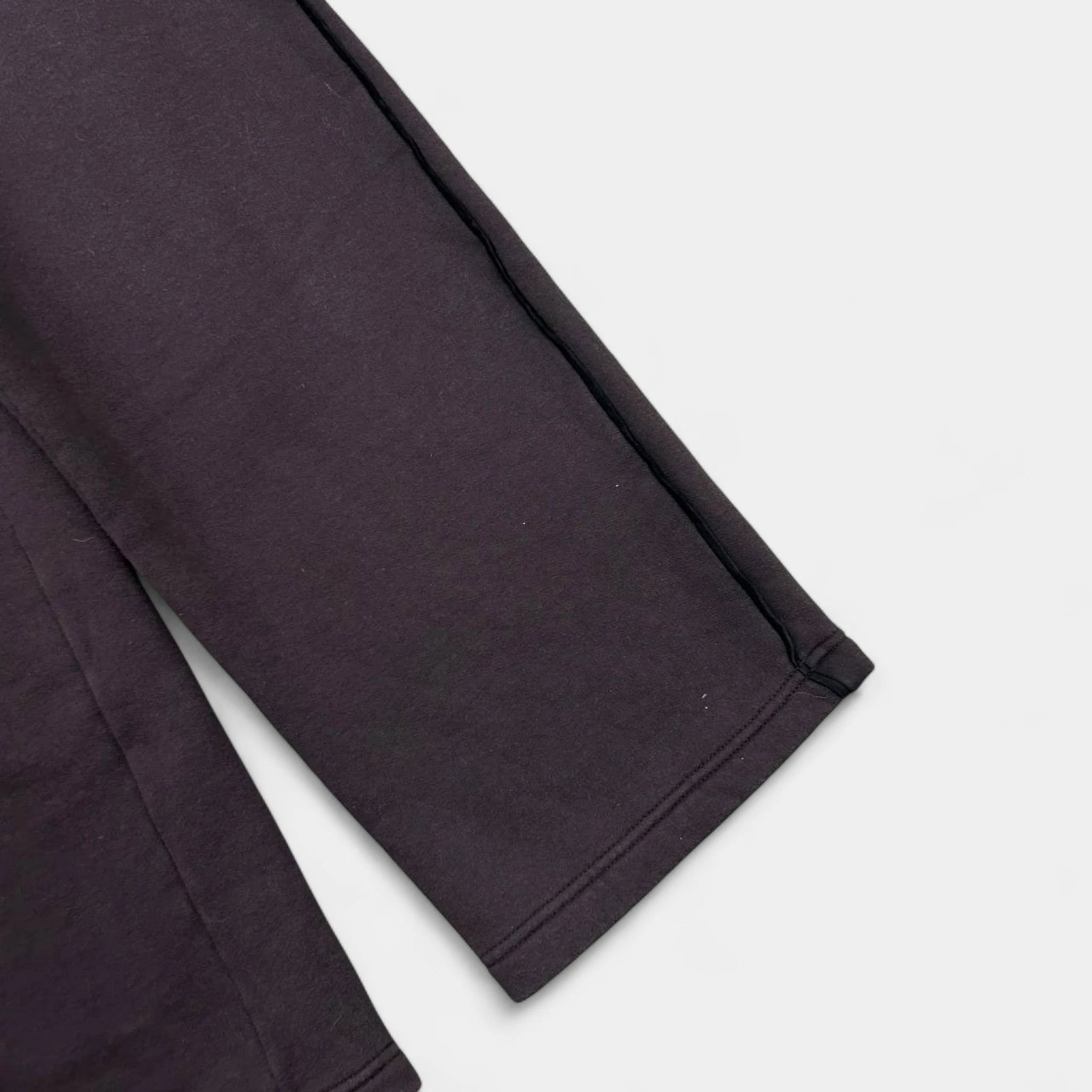 Prada 2000s Wide Leg Brown Double Waist Sweatpants