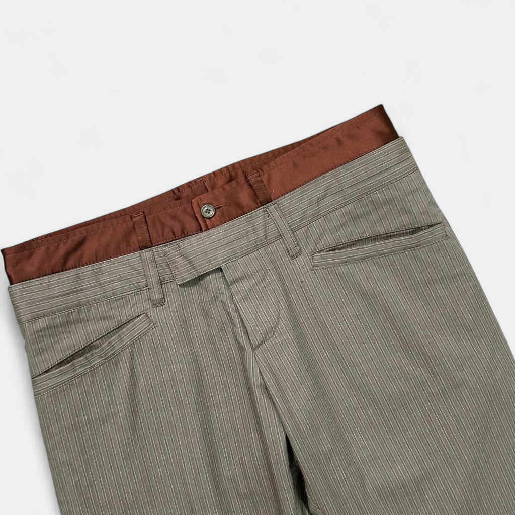 Dolce & Gabbana Double Waist Suit Pants