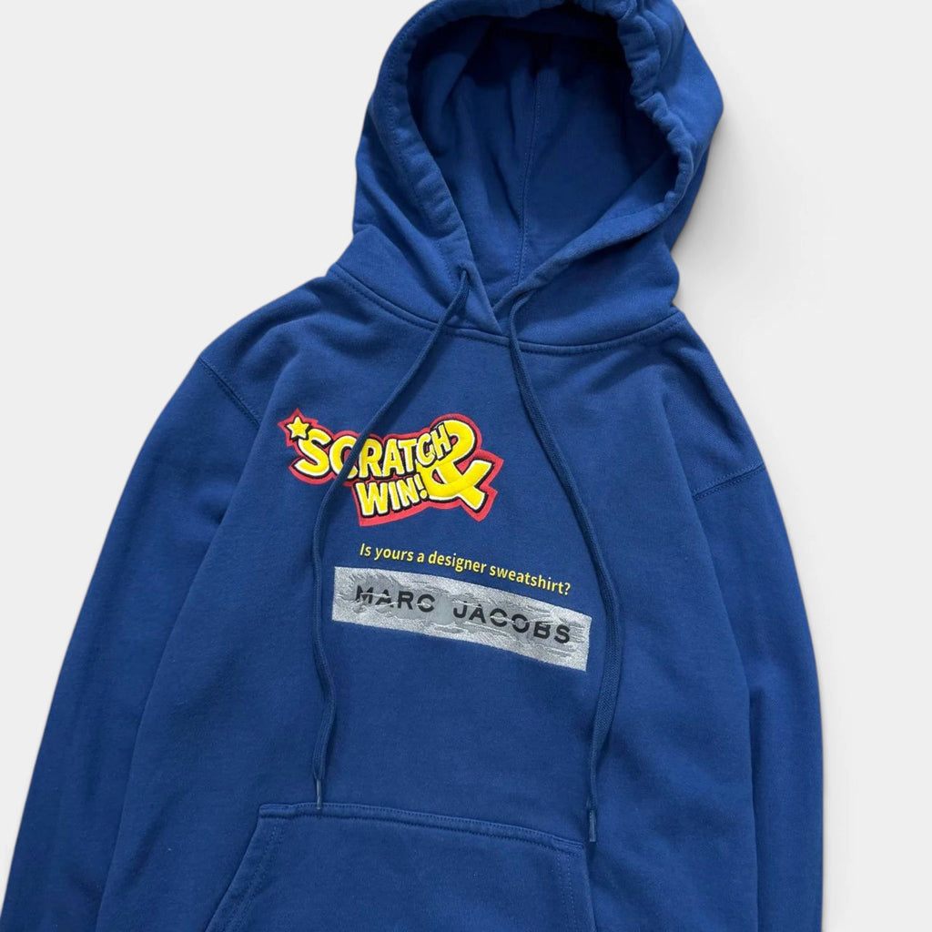 Marc Jacobs x IDEA 2018 'Scratch & Win' Embroidered Blue Hoodie