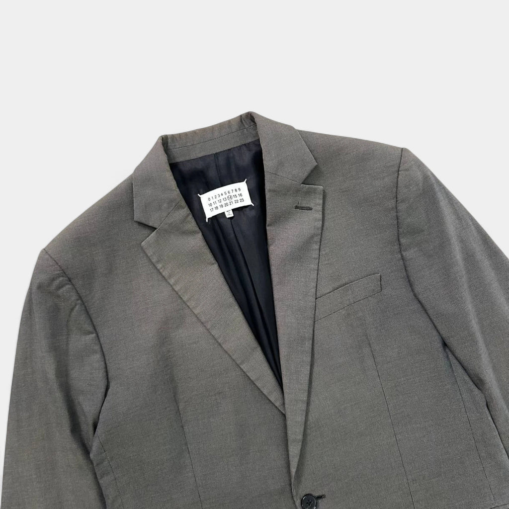 Maison Martin Margiela 2010s Gray Brown Washed Suit