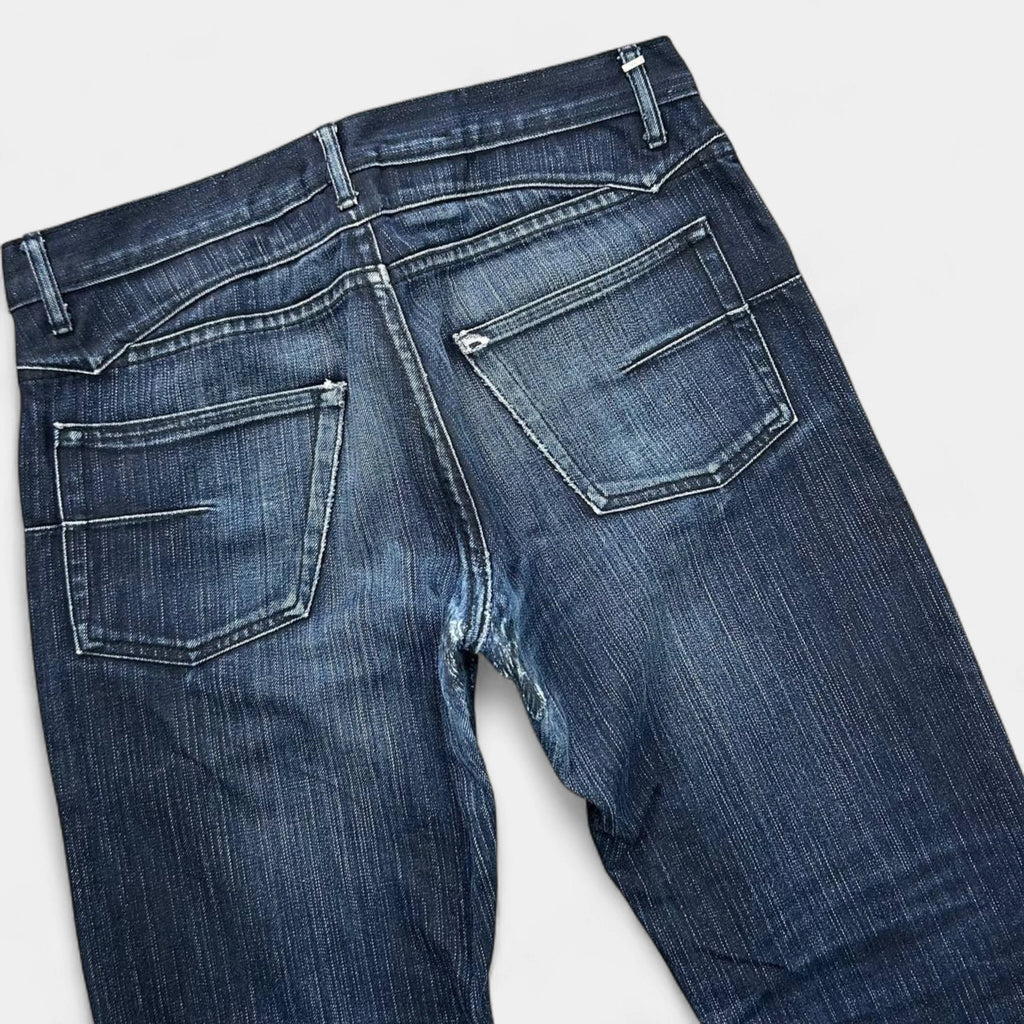 Dior Homme KVA Dark Blue Straight Leg Jeans