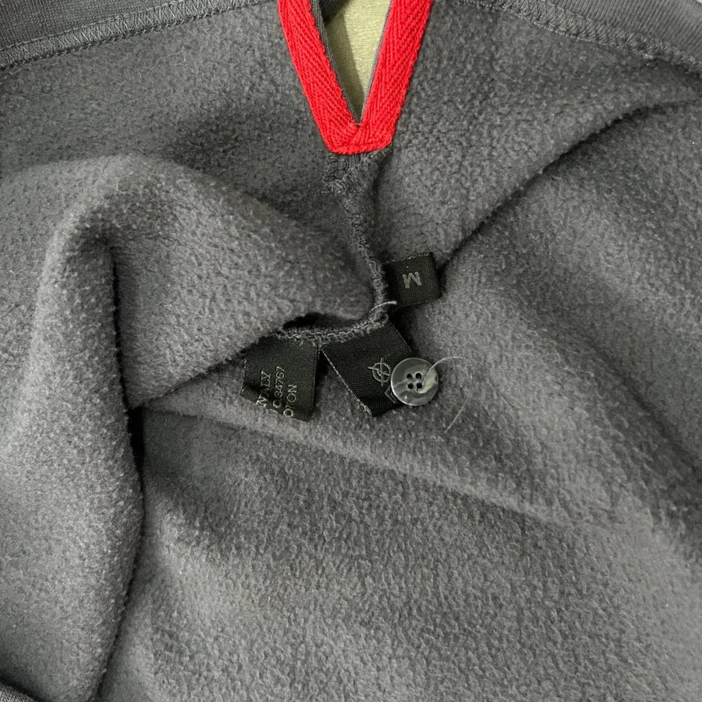 Prada Vintage Fleece Cargo Pocket Blue-Grey Polo Shirt