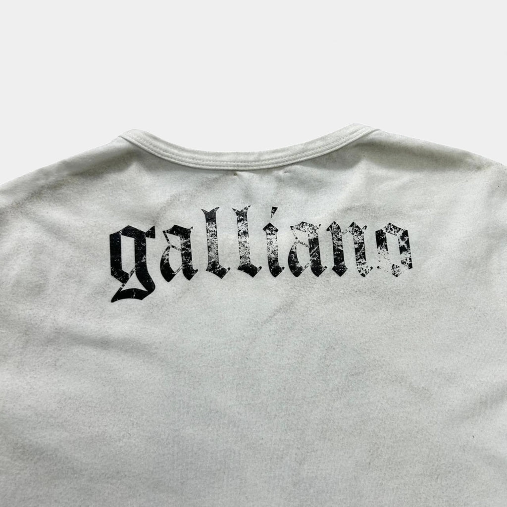 Galliano 2000s Self-Portrait Graphic T-Shirt