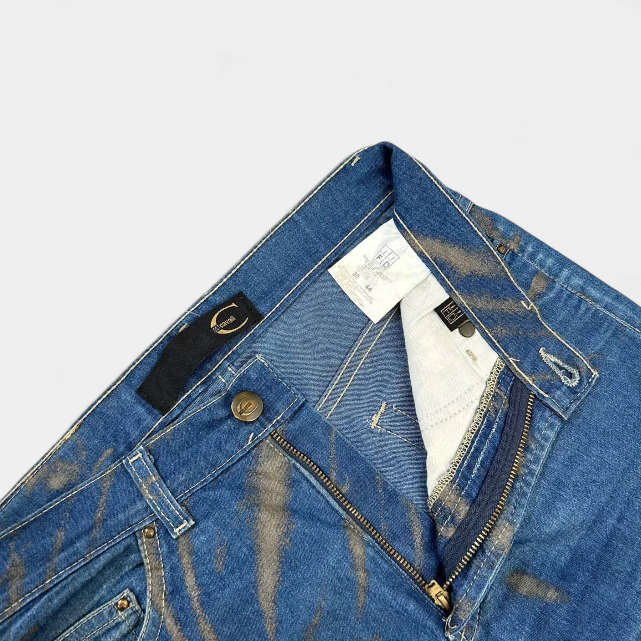 Just Cavalli Gold Denim Jeans