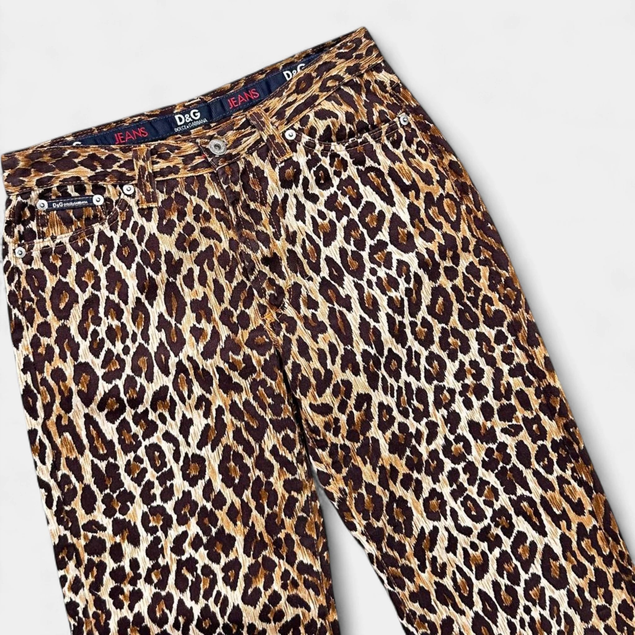 Dolce & Gabbana Leopard Skinny Jeans