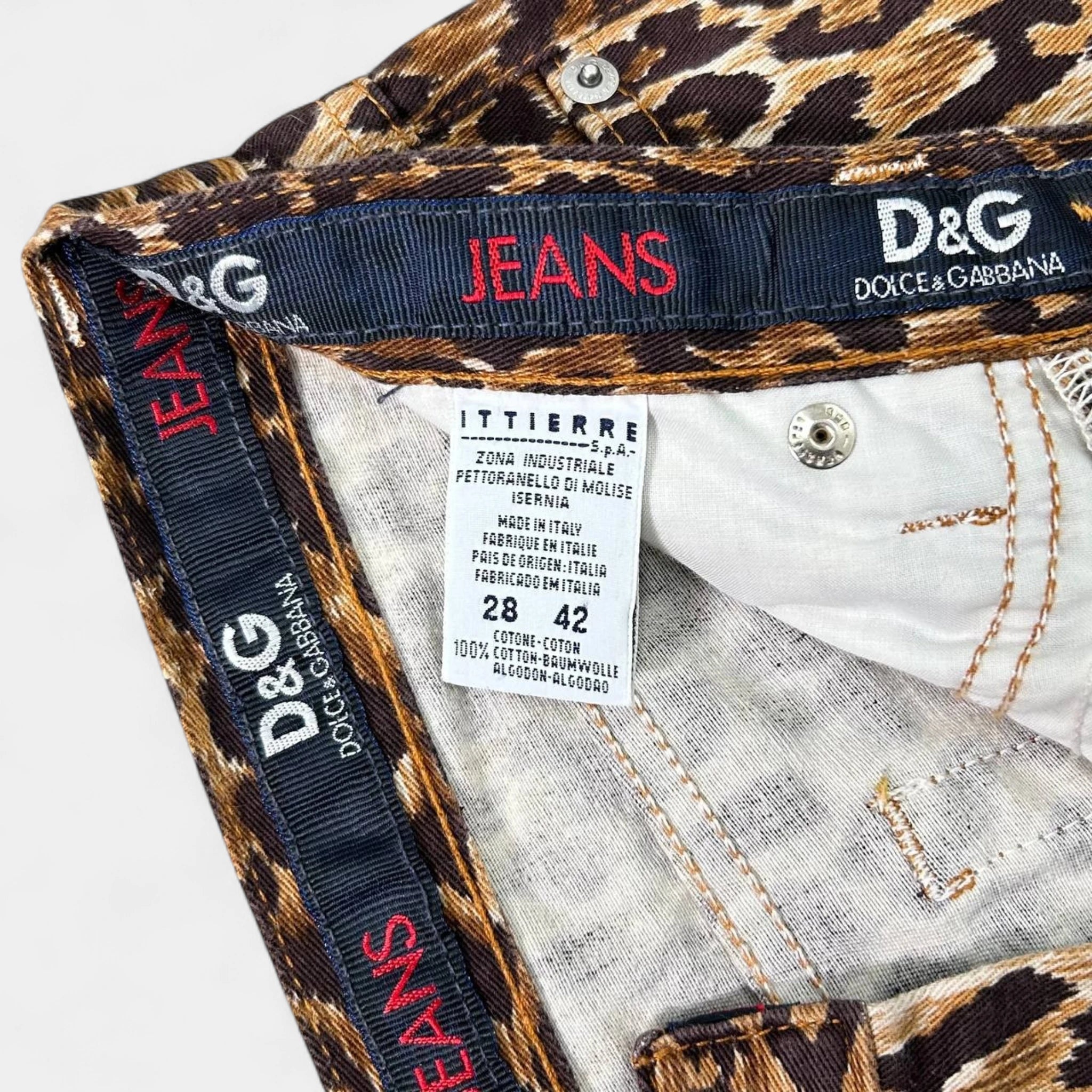 Dolce & Gabbana Leopard Skinny Jeans