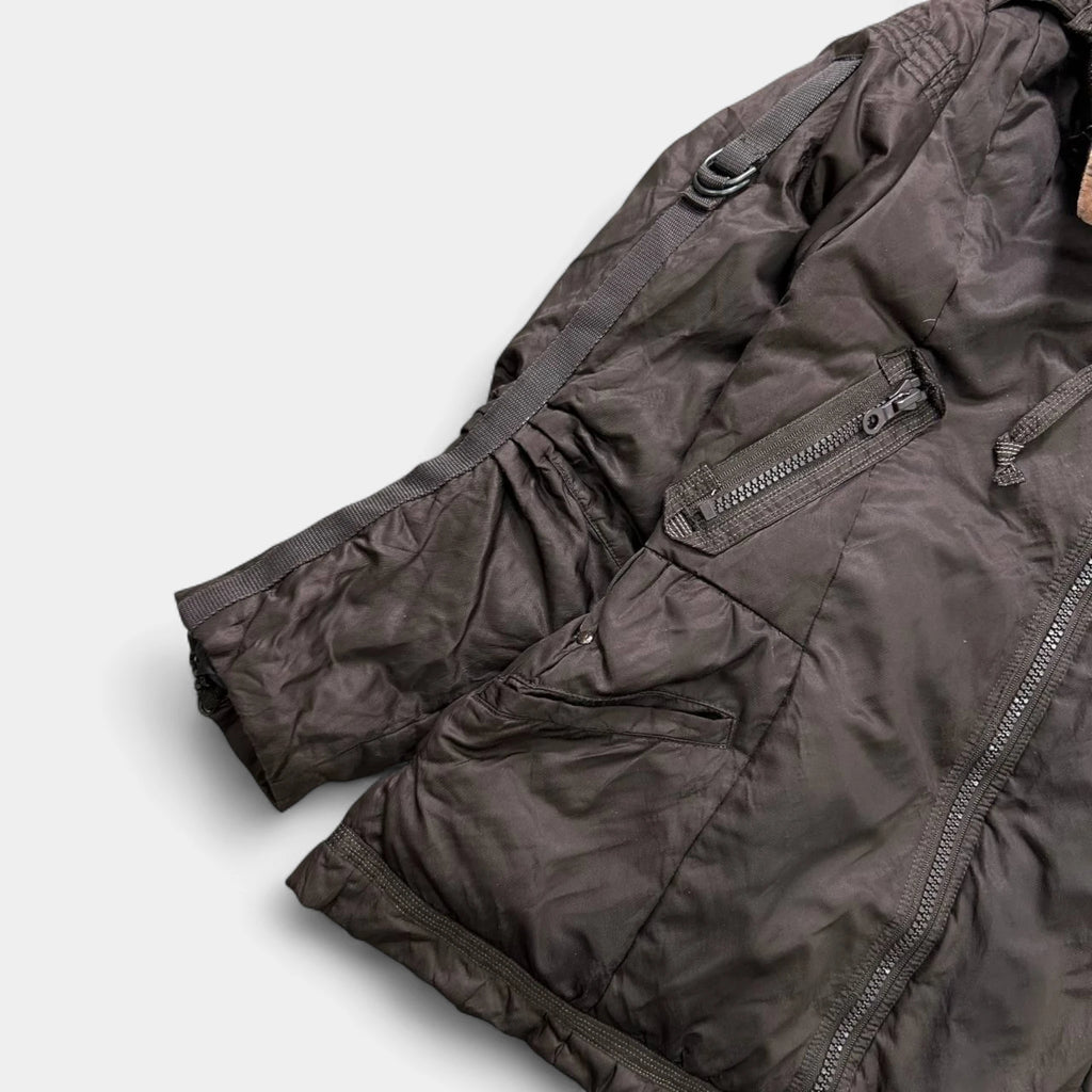 Marithé + François Girbaud Brown Parachute Jacket