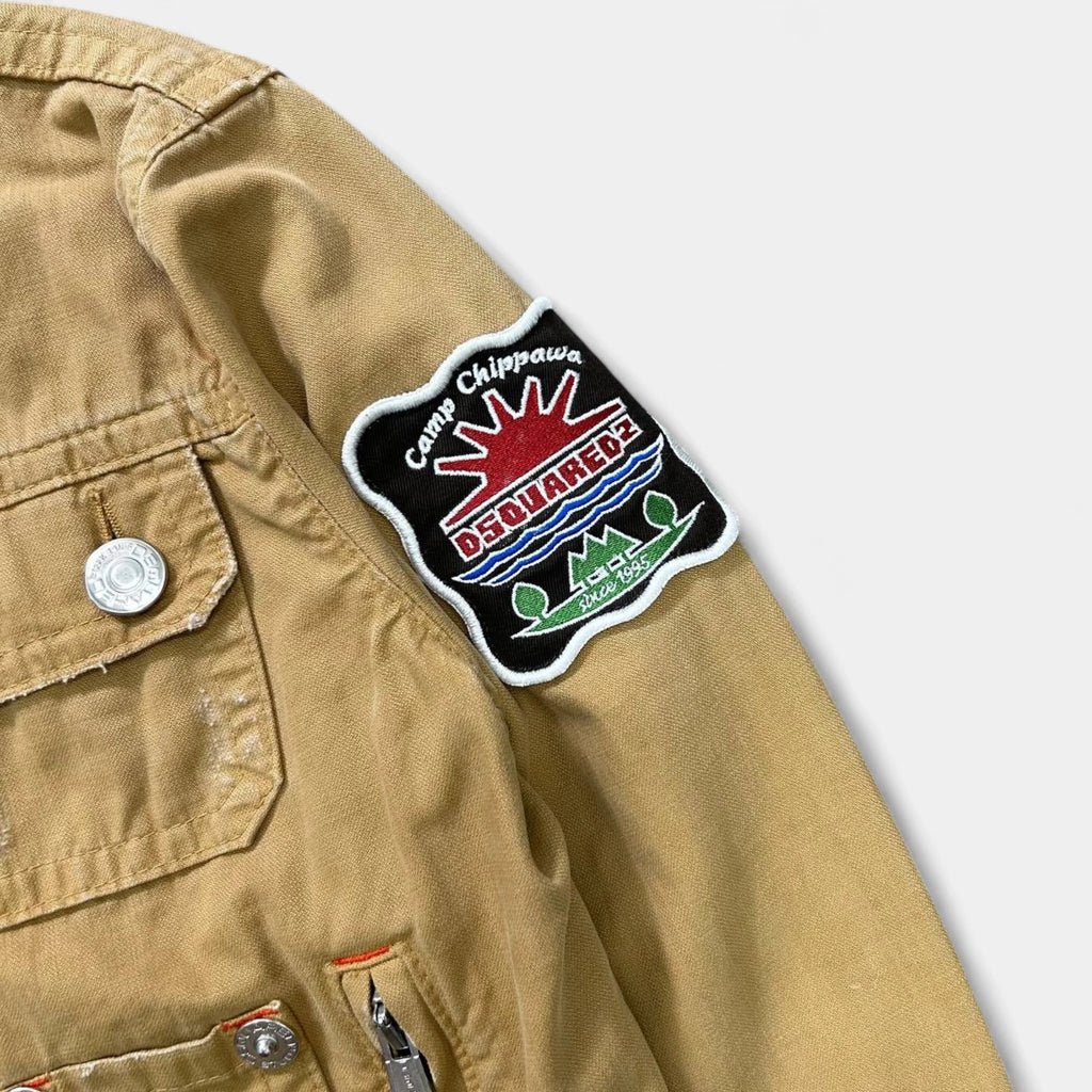 Dsquared2 Utility-Cargo Denim Jacket