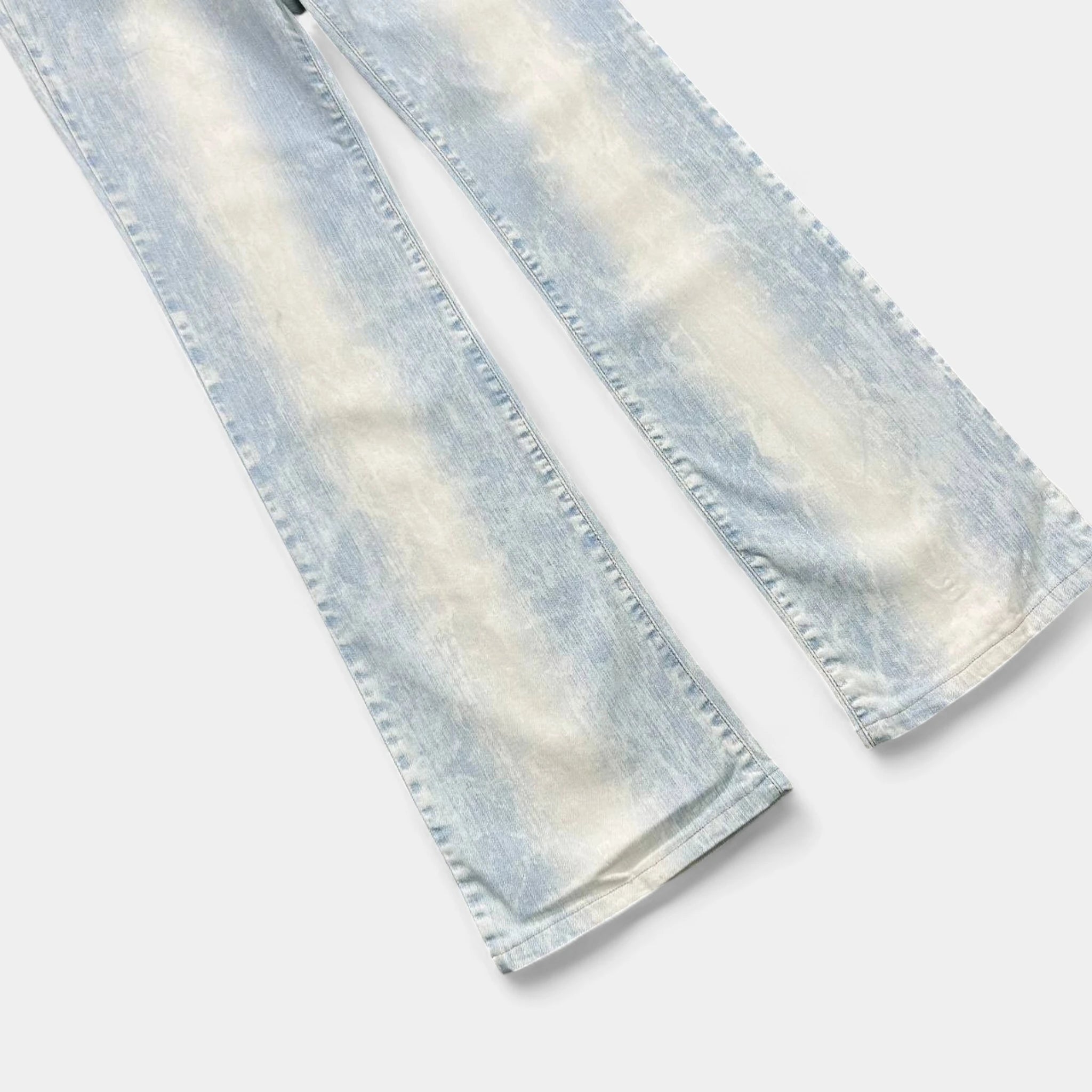 Just Cavalli Marble Effect Denim Pants