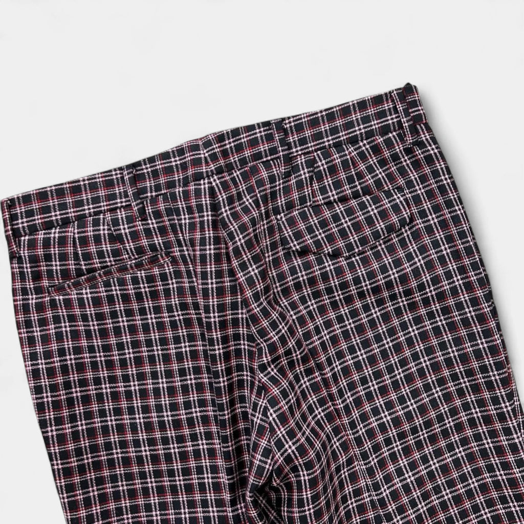 Miu Miu 3/4 Checkered Pants