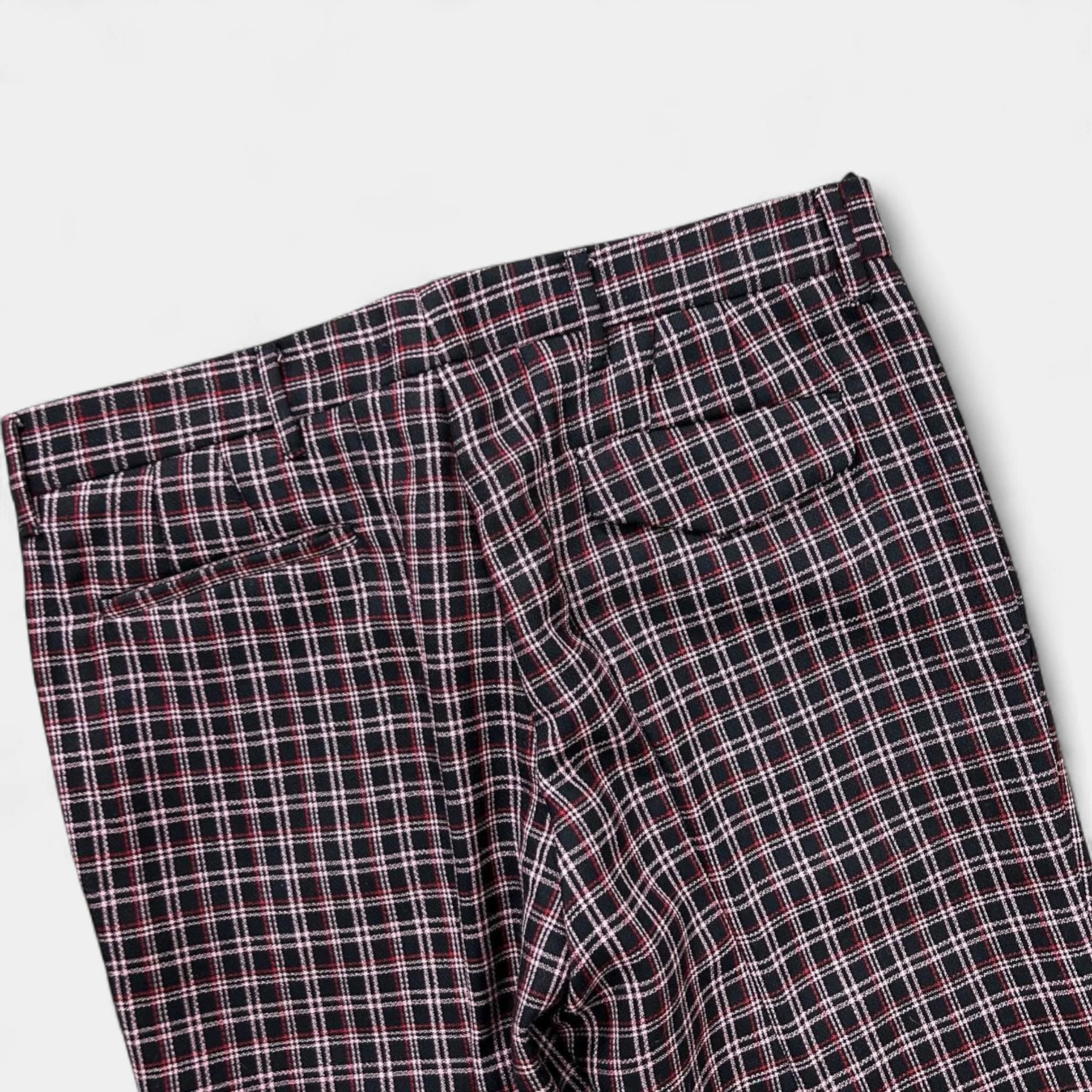 Miu Miu 3/4 Checkered Pants