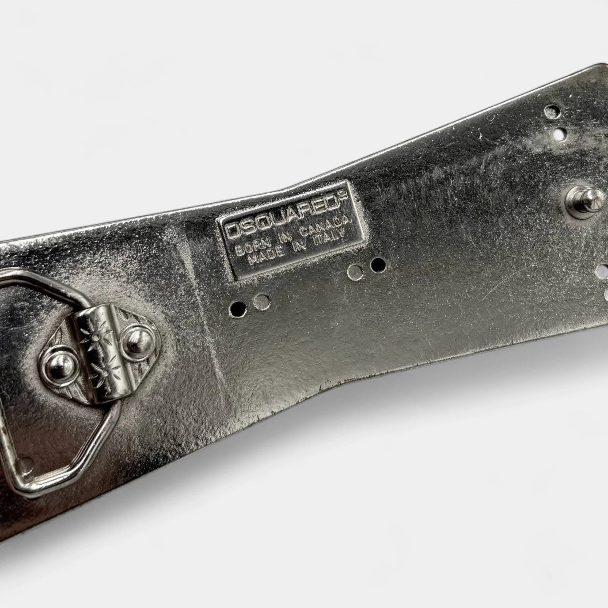 Dsquared2 "Steve" Buckle Belt