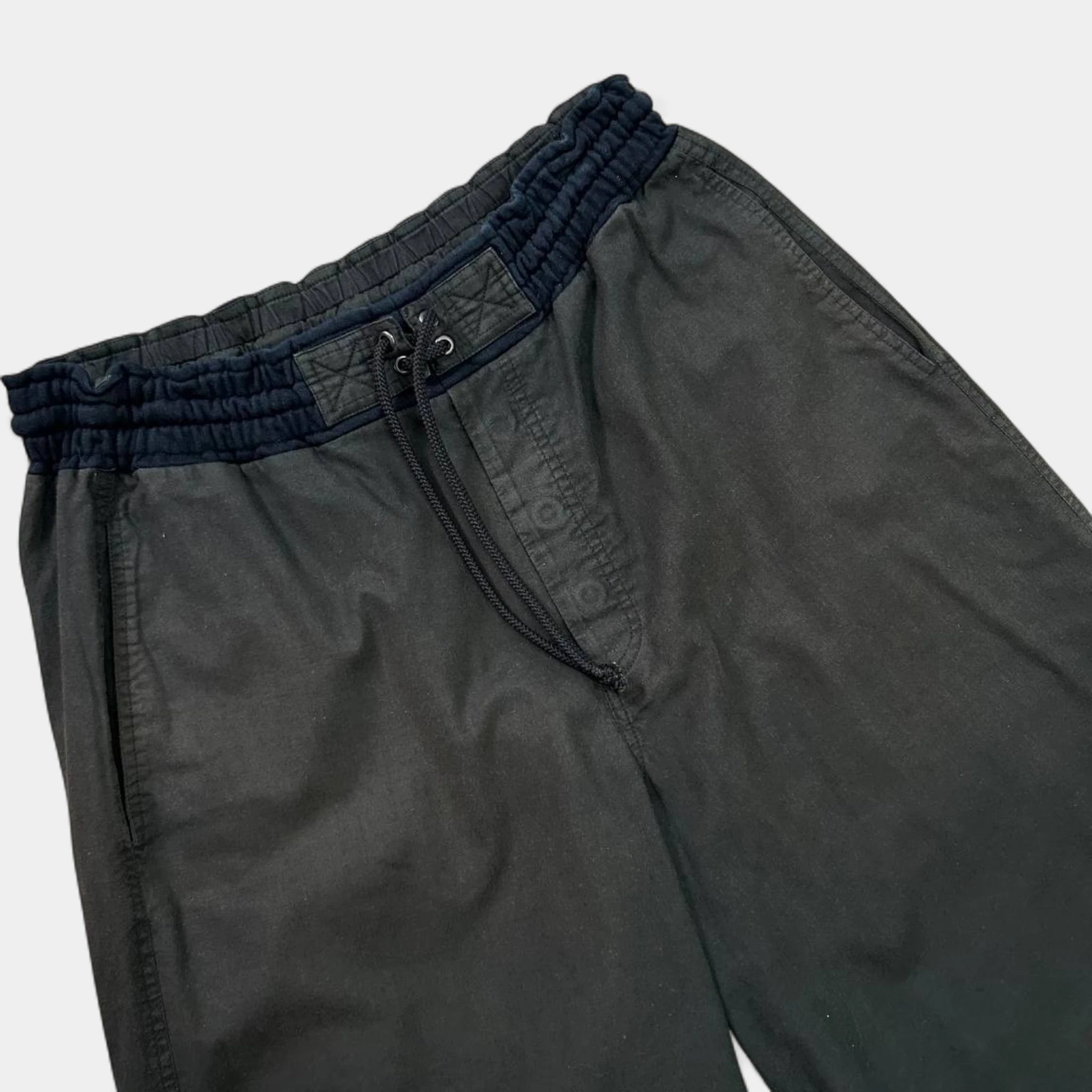 Kris Van Assche Avant-Garde Black Cotton Shorts