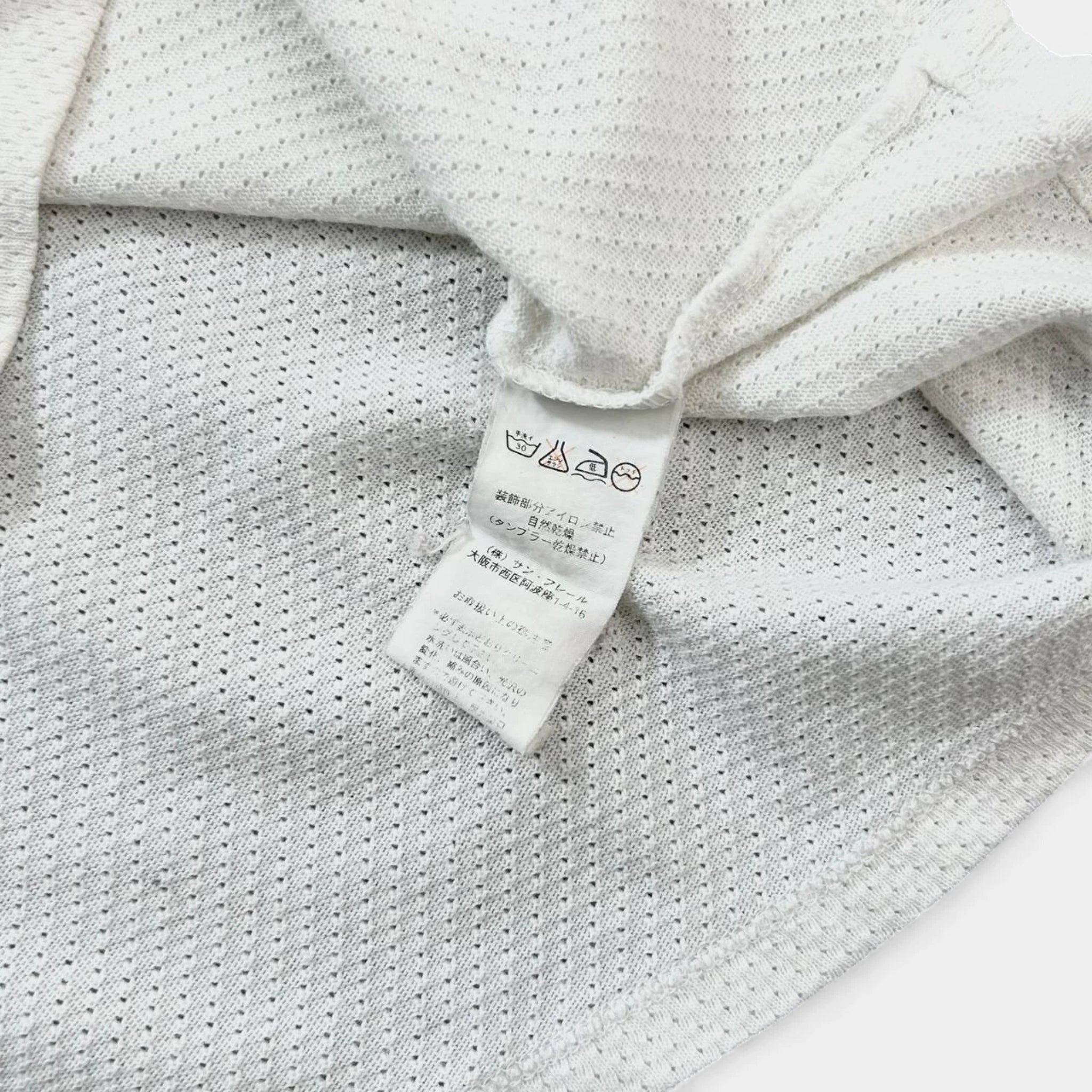 Raf Simons 2005 Zipper-Pocket Sleeveless White Tank Top