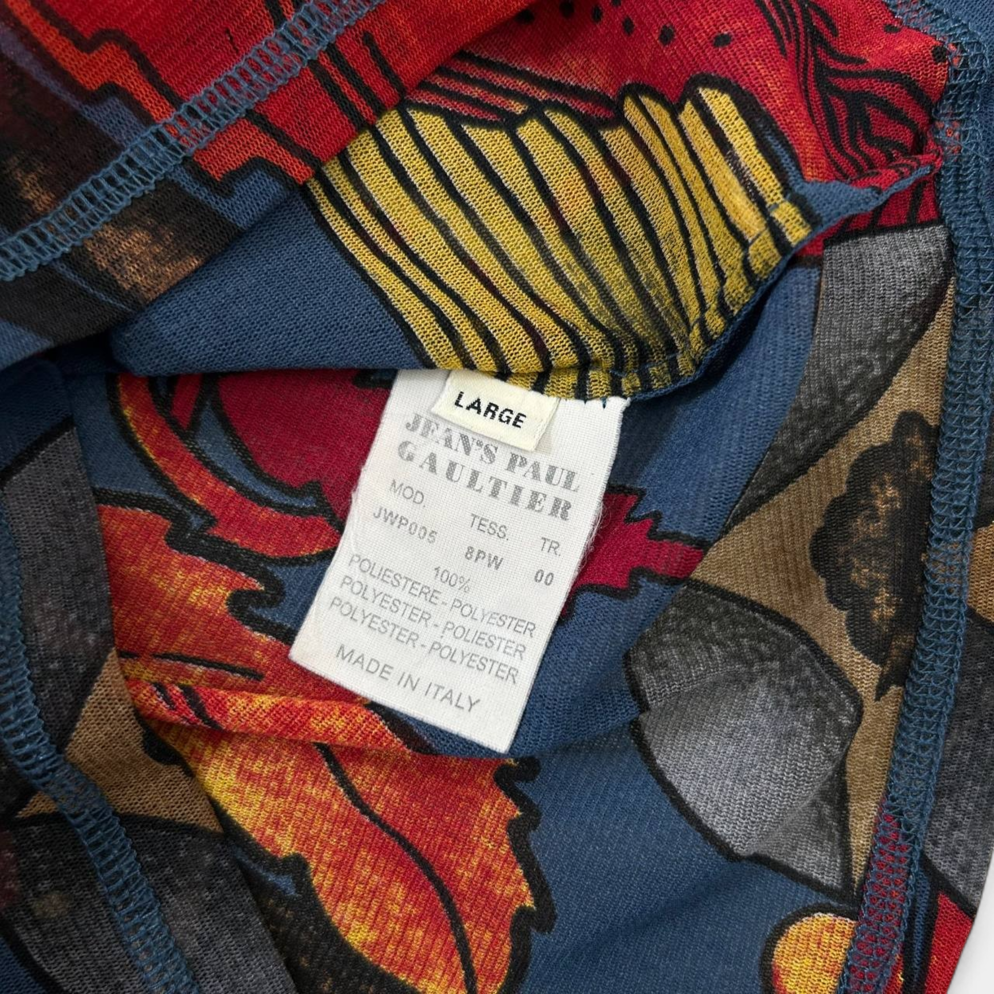 Jean Paul Gaultier Japanese Style Graphic Longsleeve