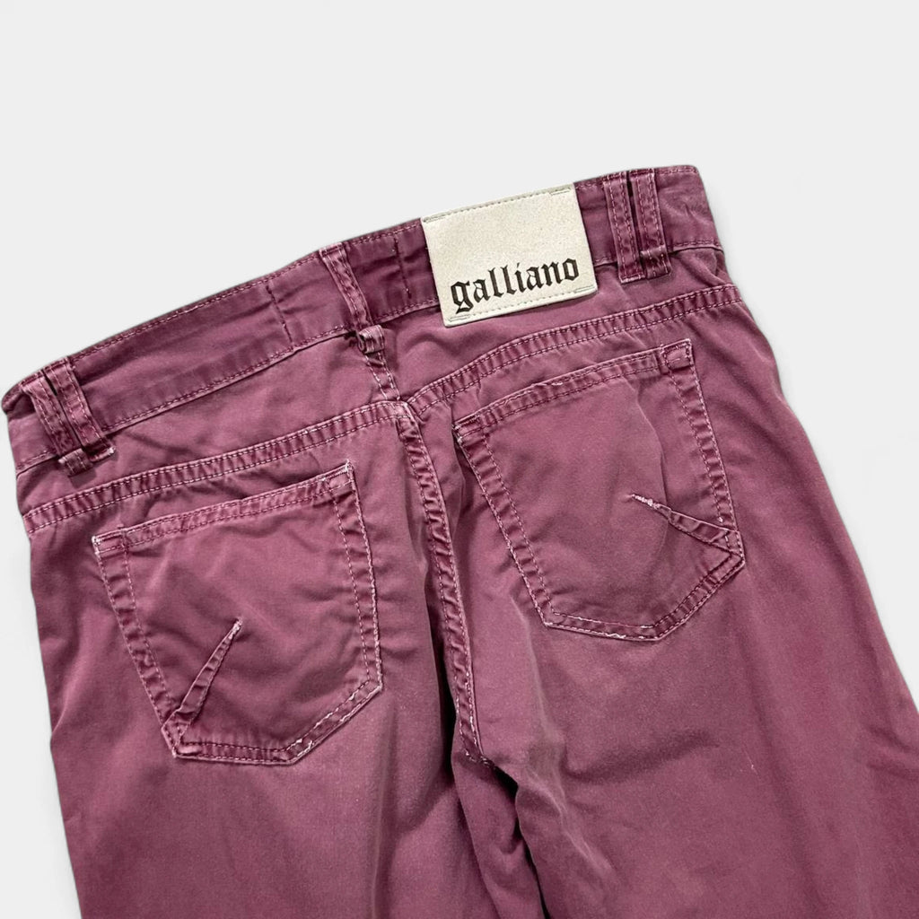 Galliano 2000s Pink Pants